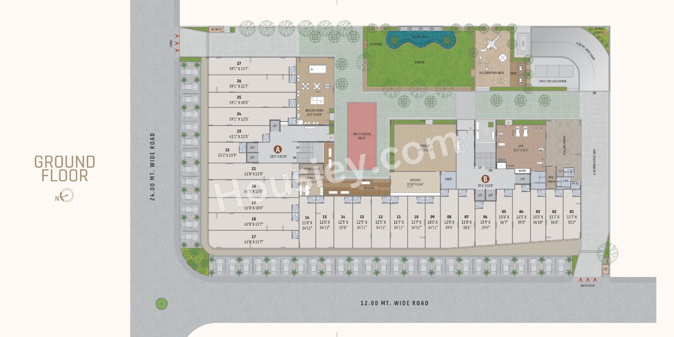 HR Eliseo Floor Plan