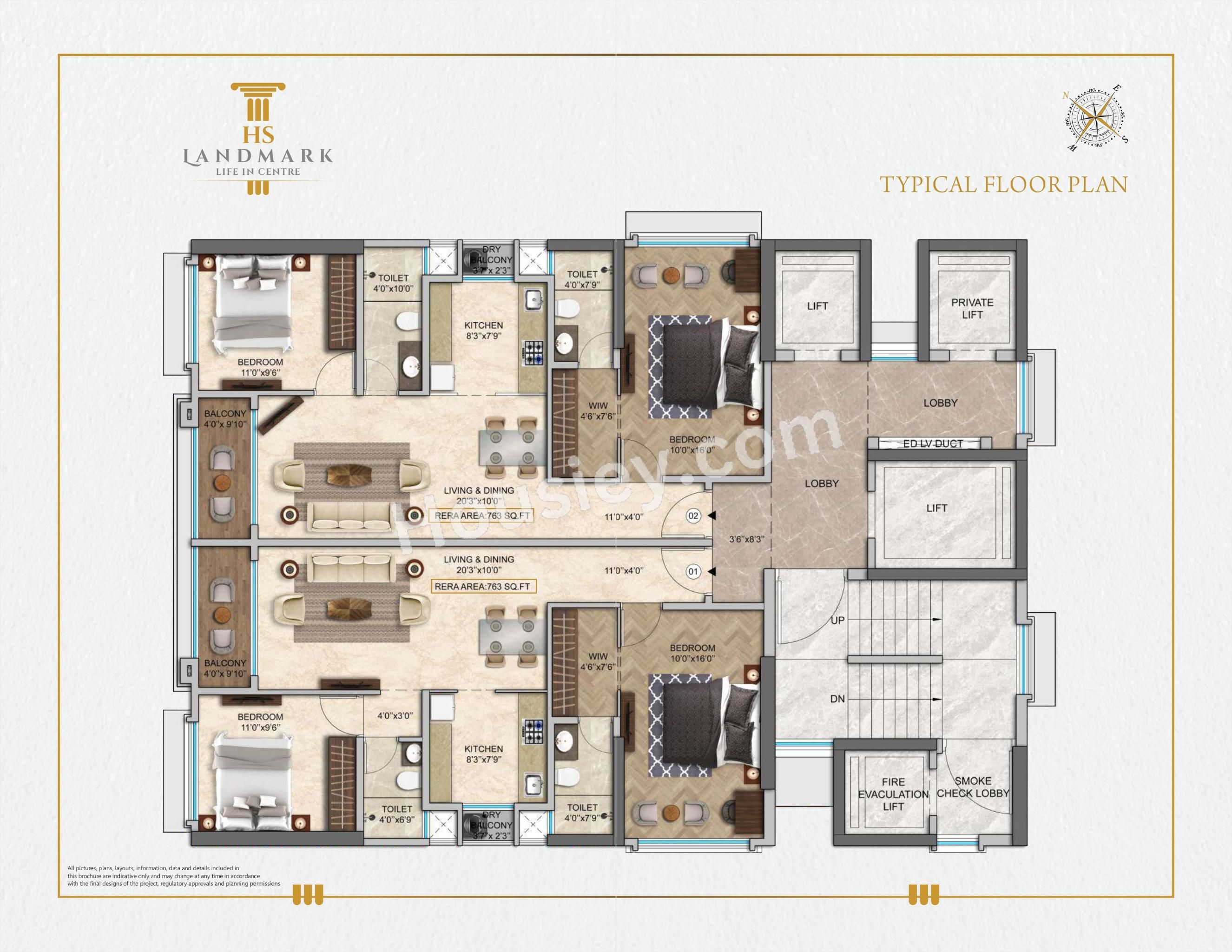 HS Landmark Floor plan 2