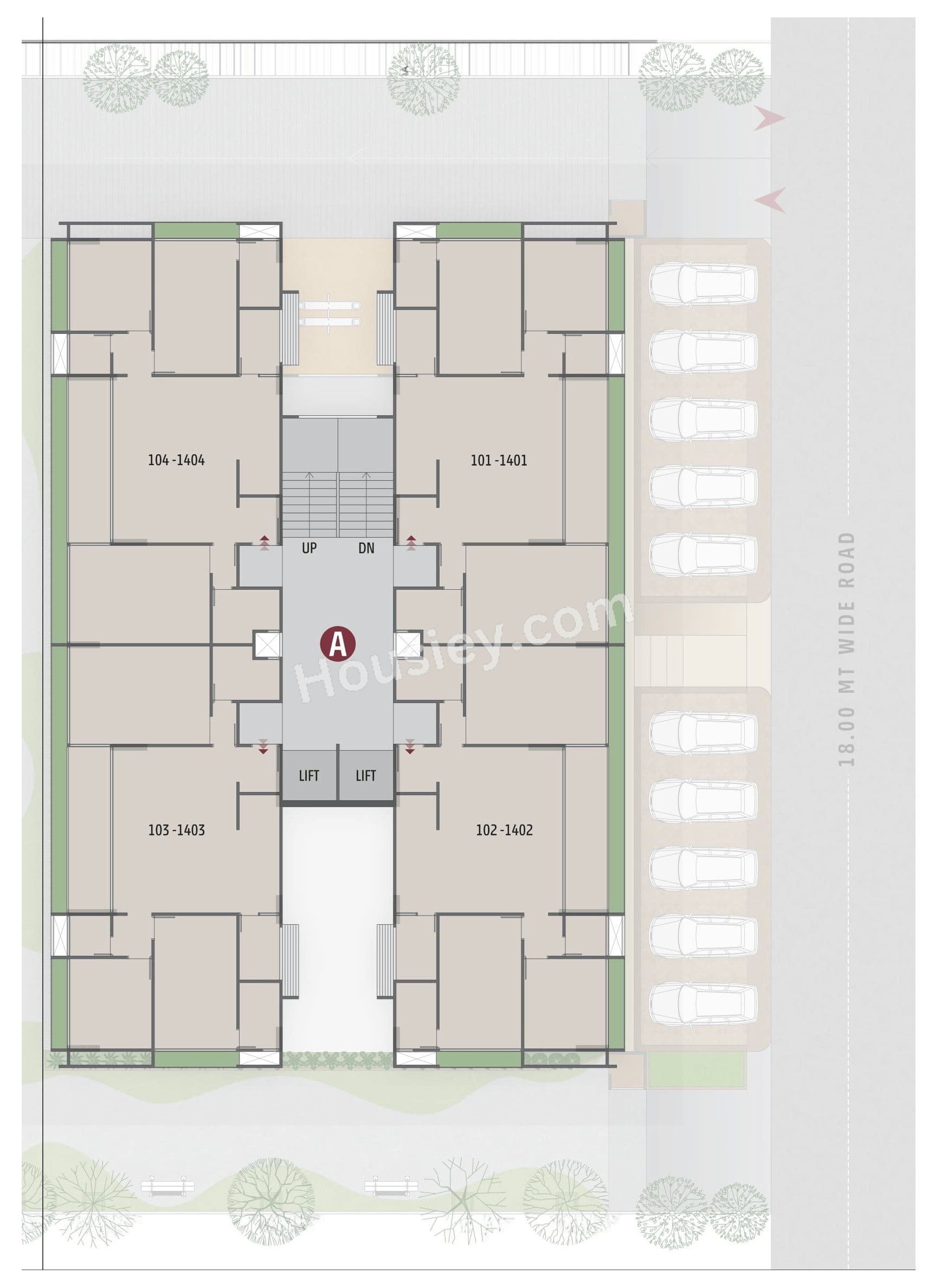 Ideal Ixora Floor plan 1
