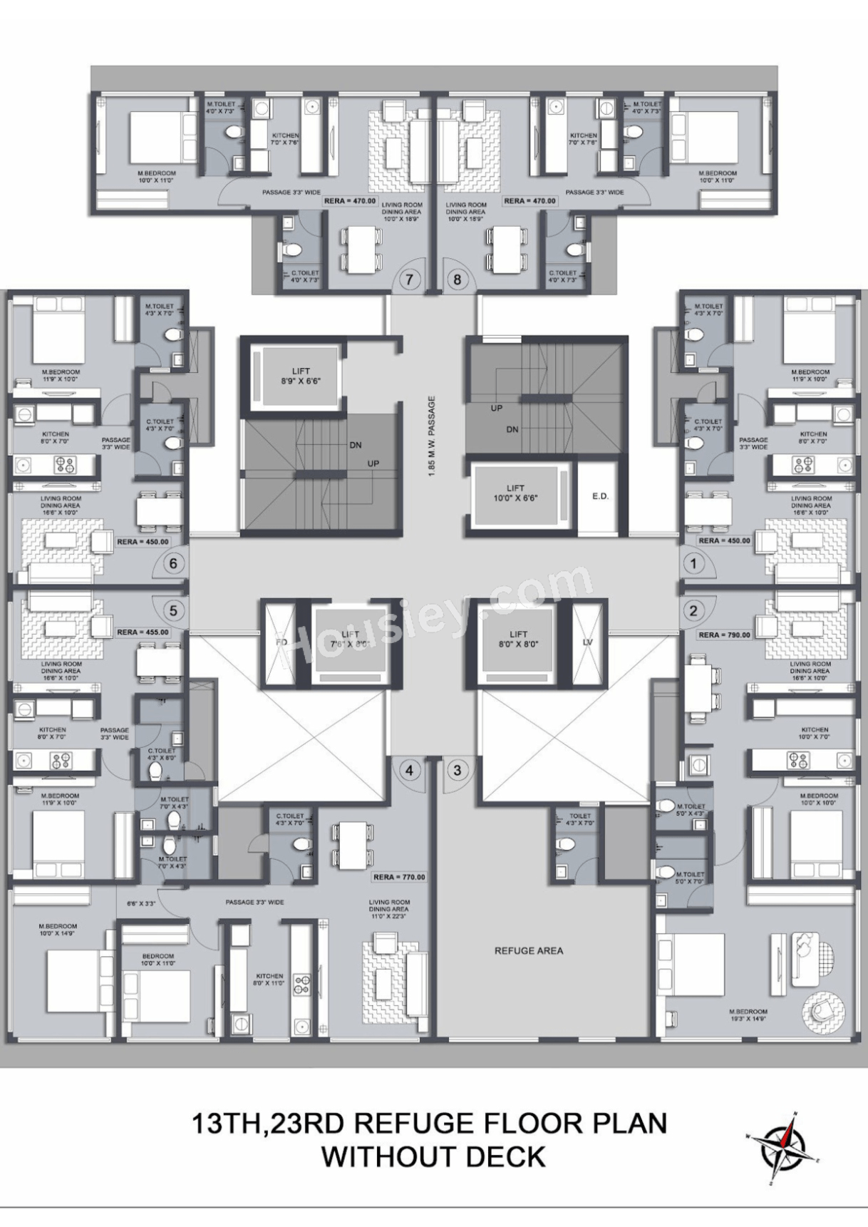Jaydeep La Residency Floor plan 5