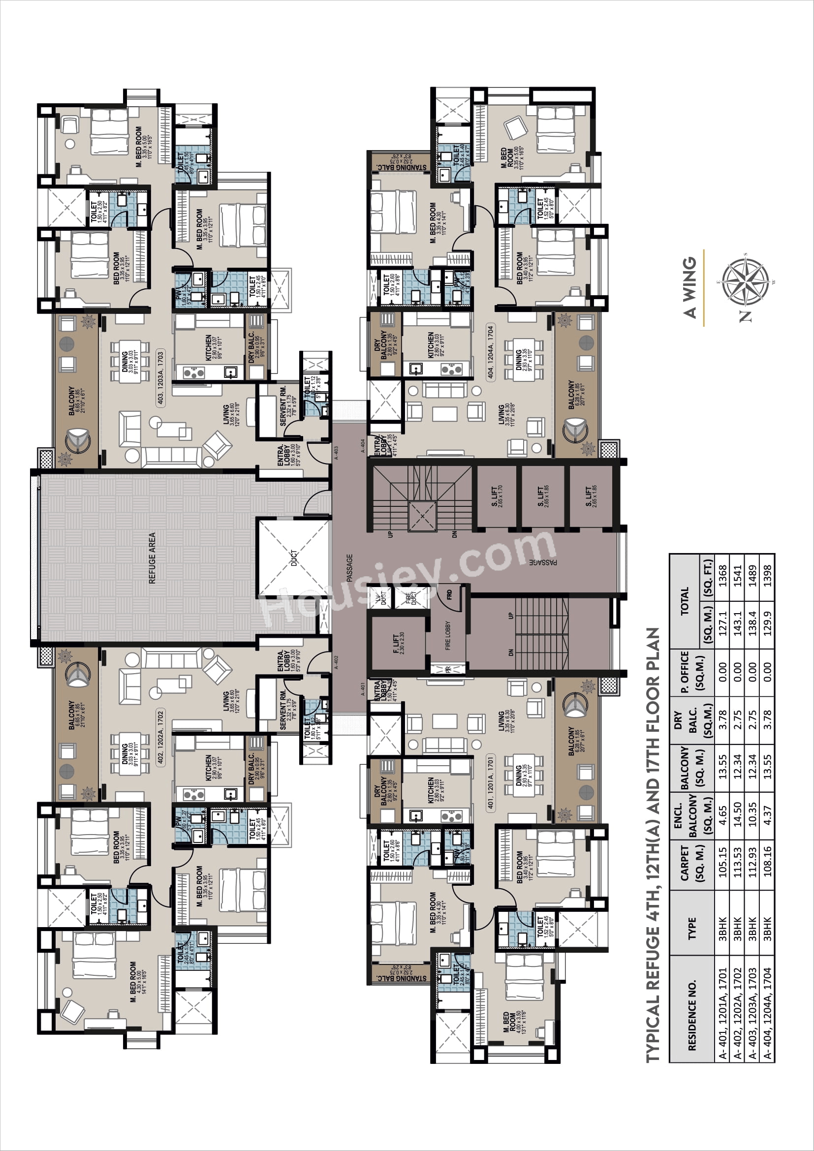 Jhala Mayuk Kothrud Floor plan 2