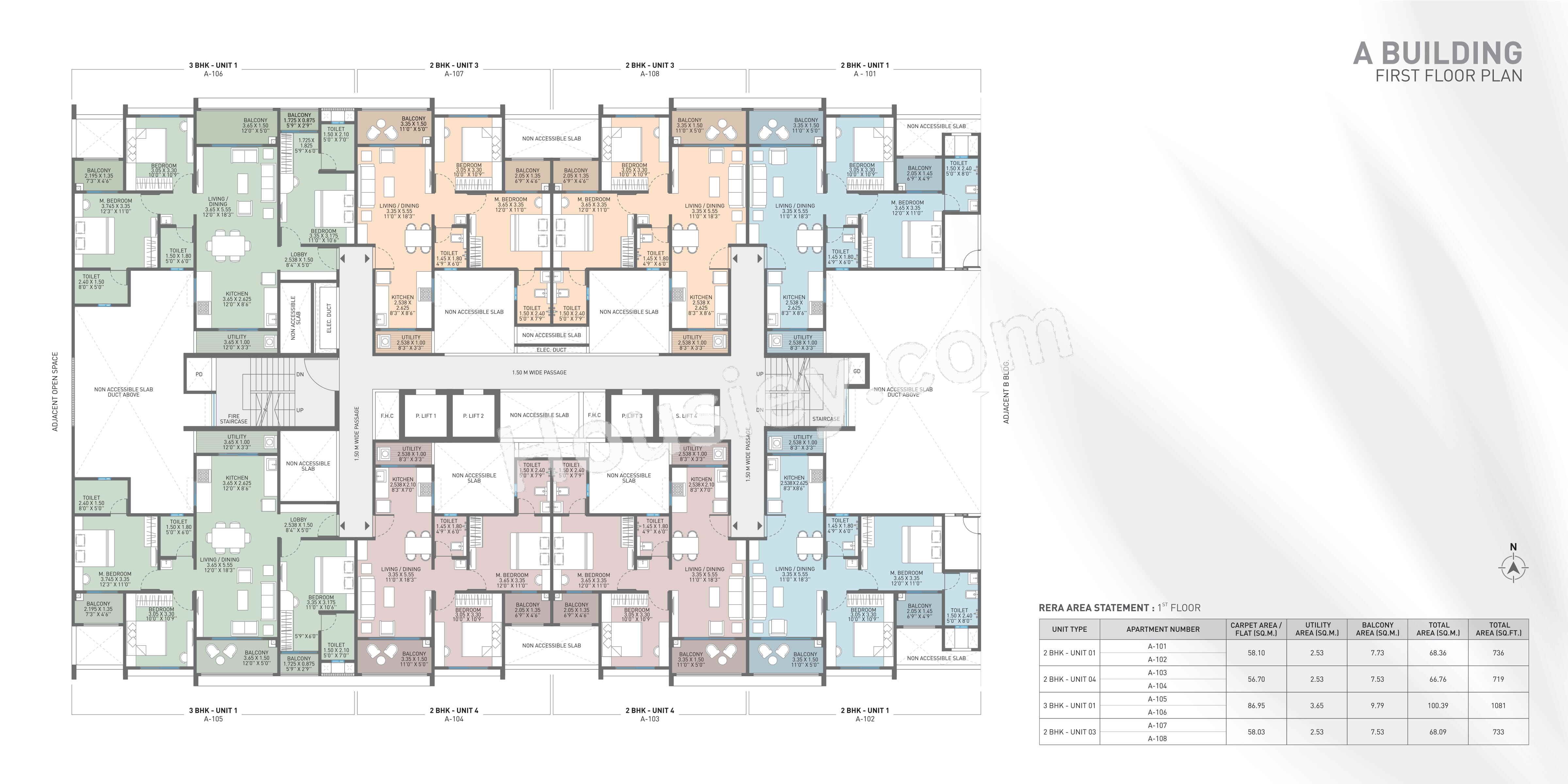 JN AA Privilege Floor plan 1