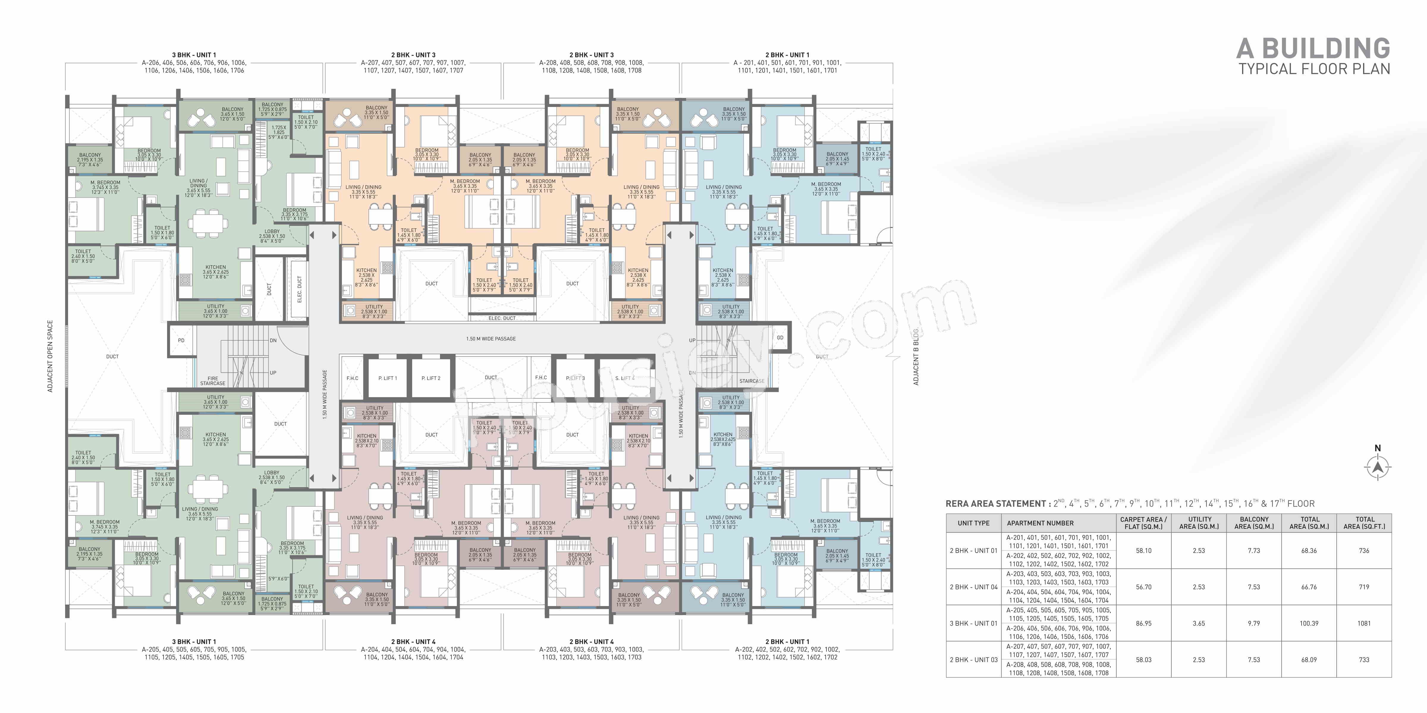JN AA Privilege Floor plan 3