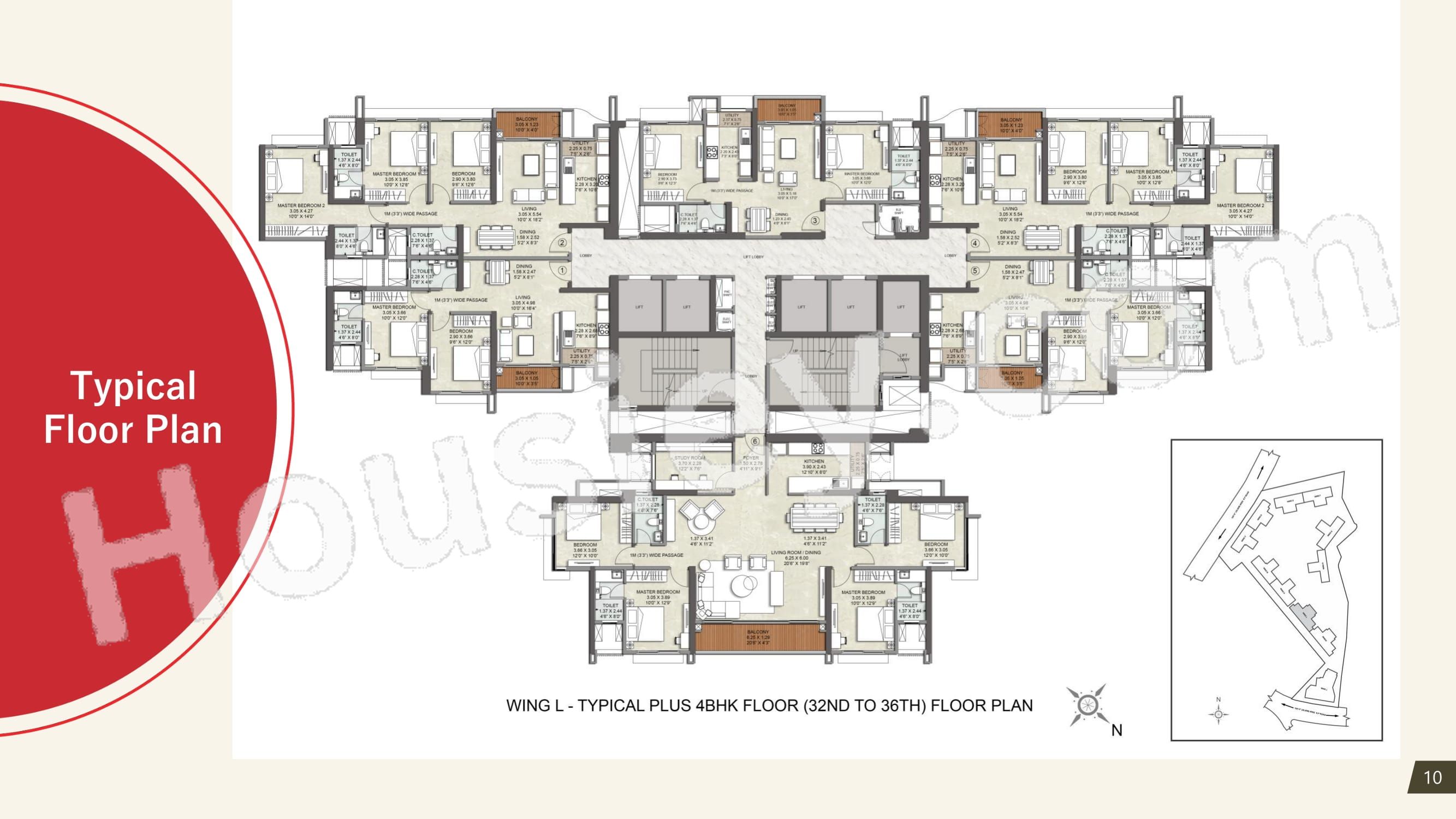 Kalpataru Srishti Namaah Floor plan 20