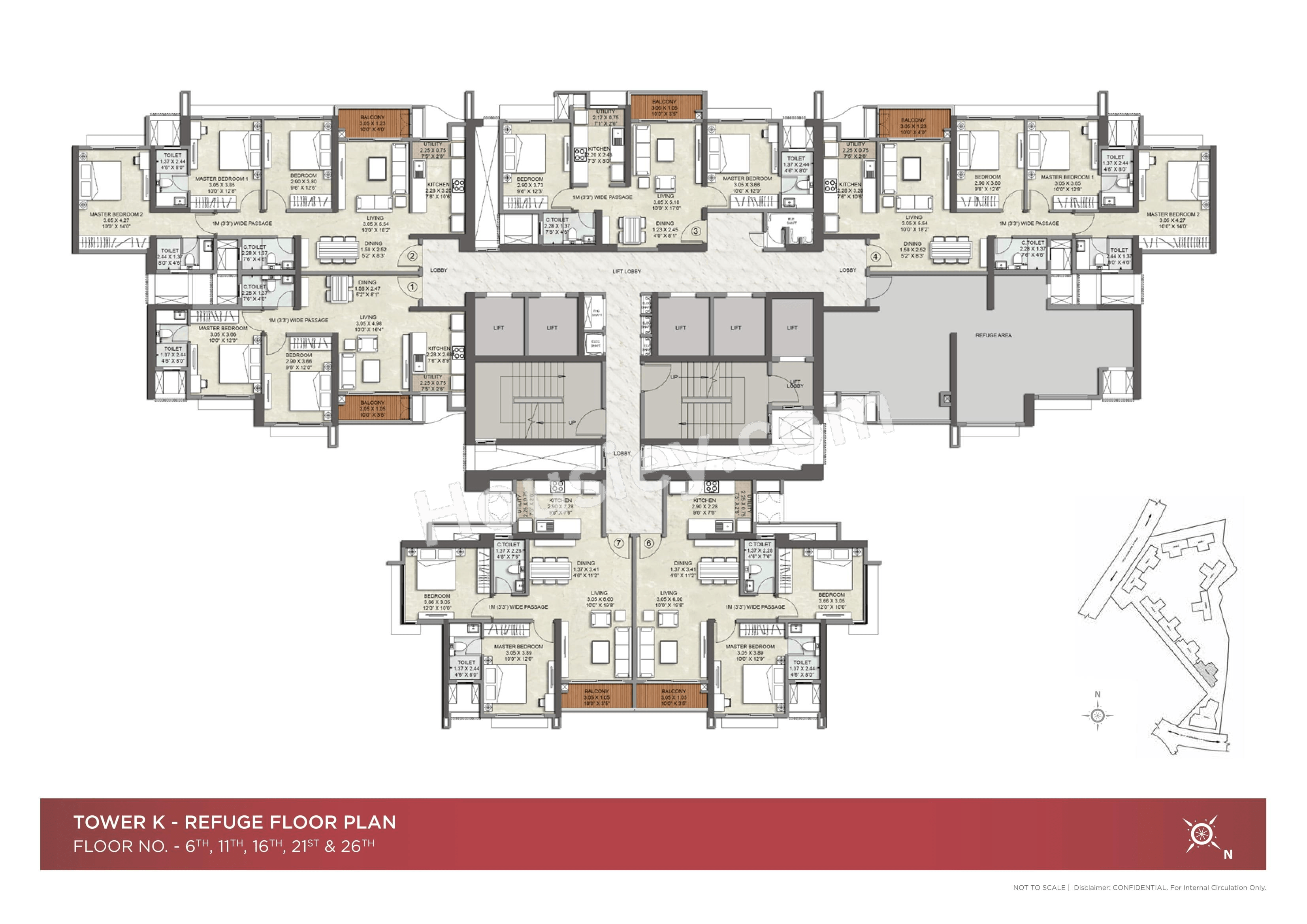 Kalpataru Srishti Namaah Floor plan 21
