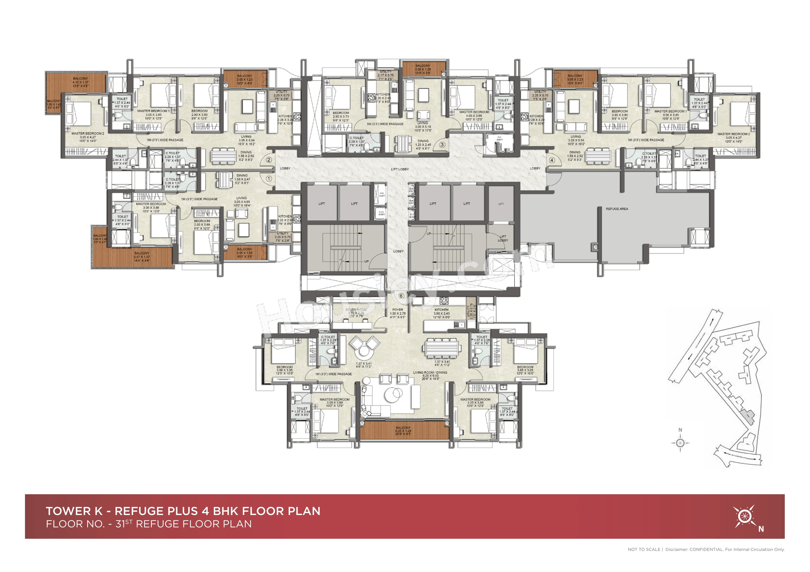 Kalpataru Srishti Namaah Floor plan 22