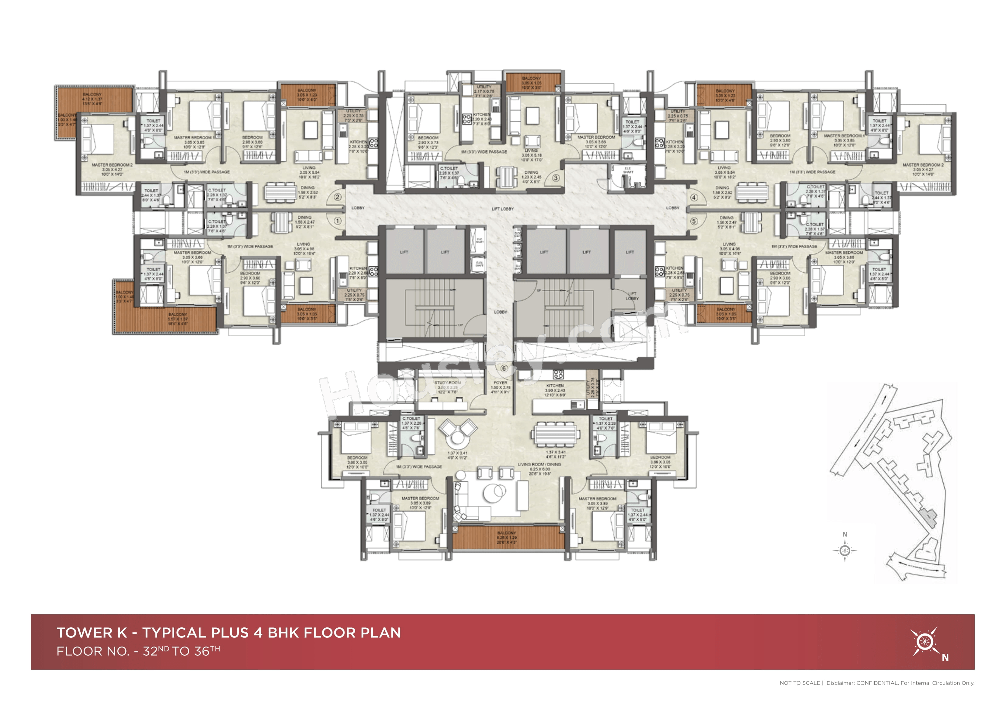 Kalpataru Srishti Namaah Floor plan 24
