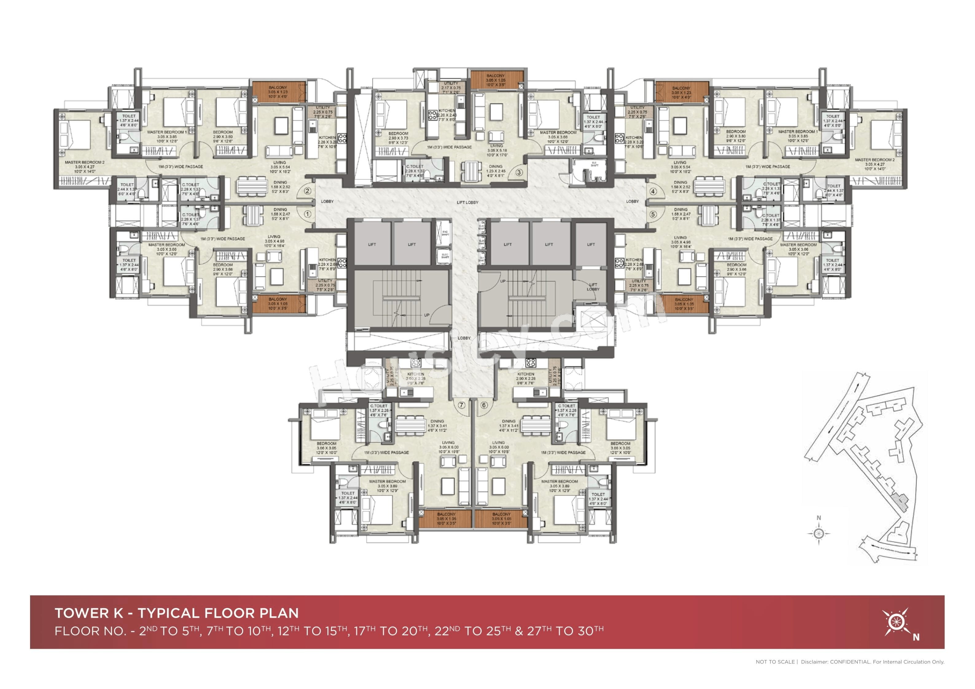 Kalpataru Srishti Namaah Floor plan 25