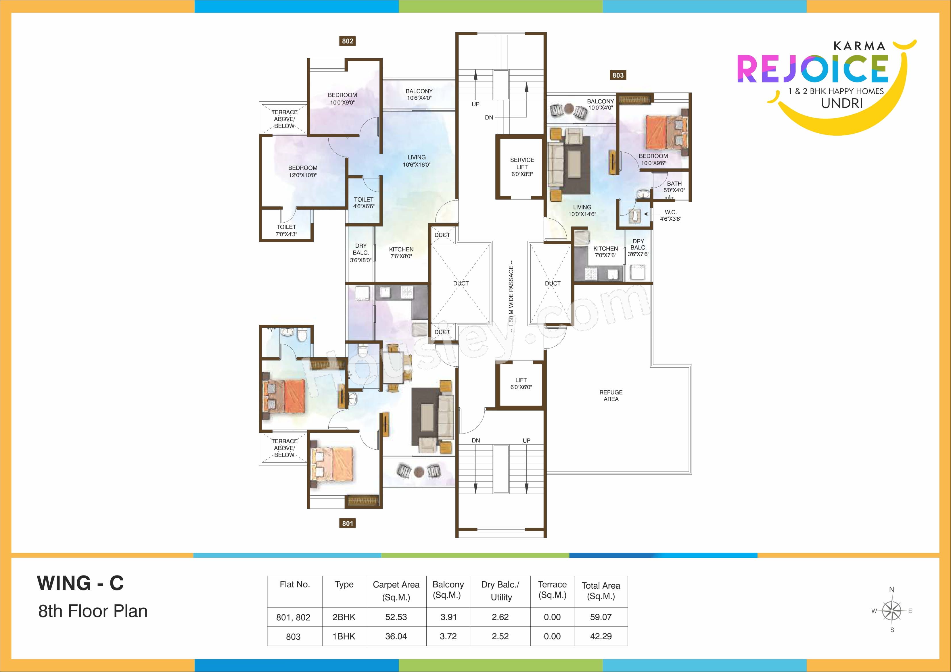 Karma Rejoice Floor plan 1