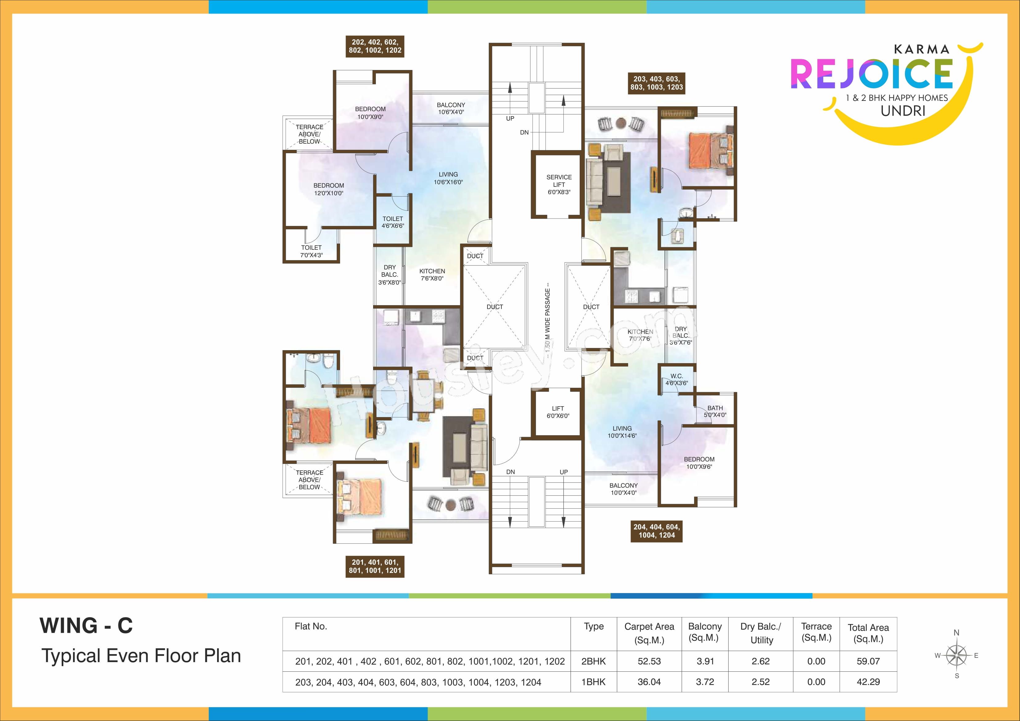 Karma Rejoice Floor plan 2