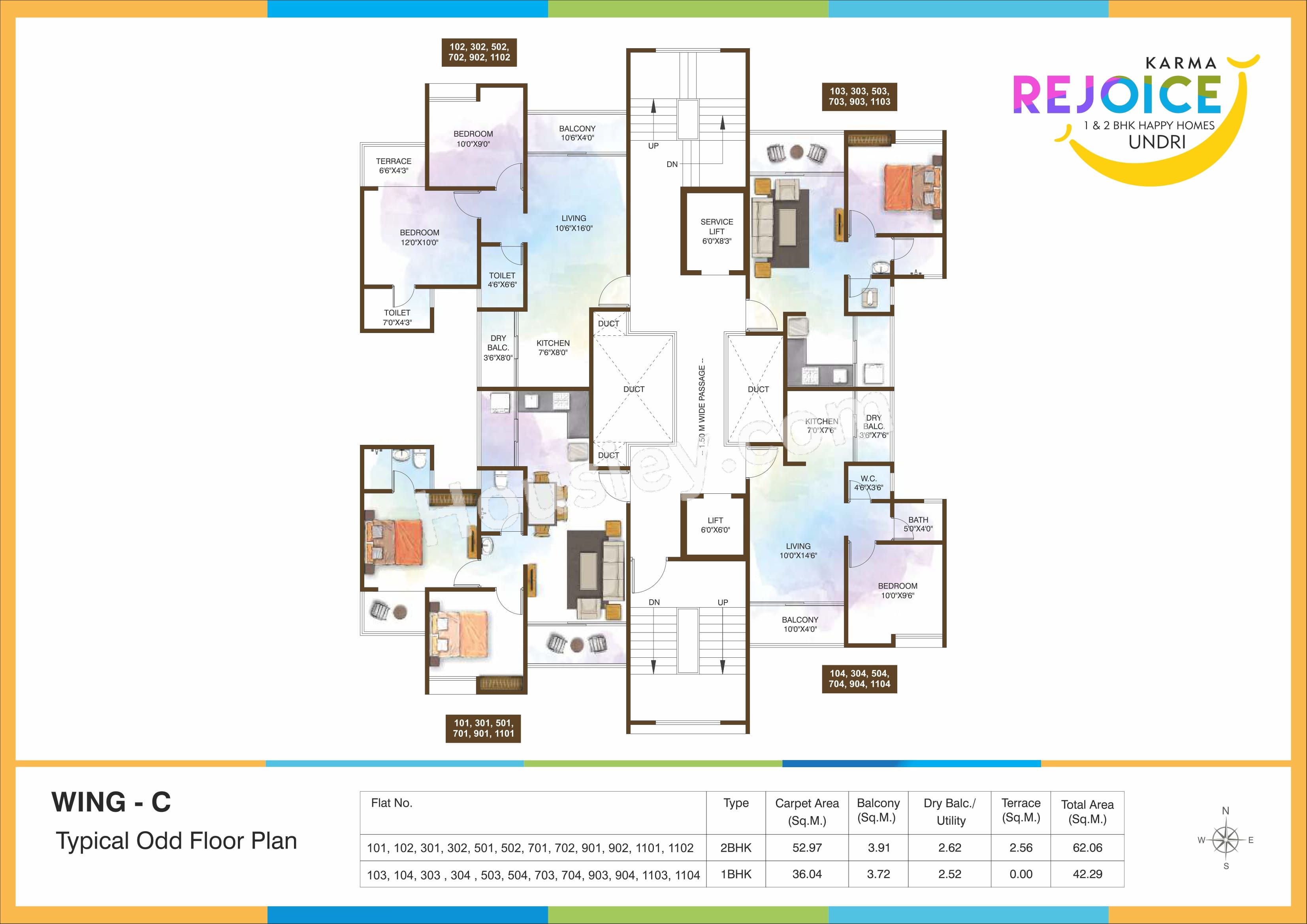 Karma Rejoice Floor plan 3