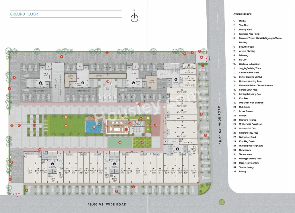 Kavisha AER Floor plan 2