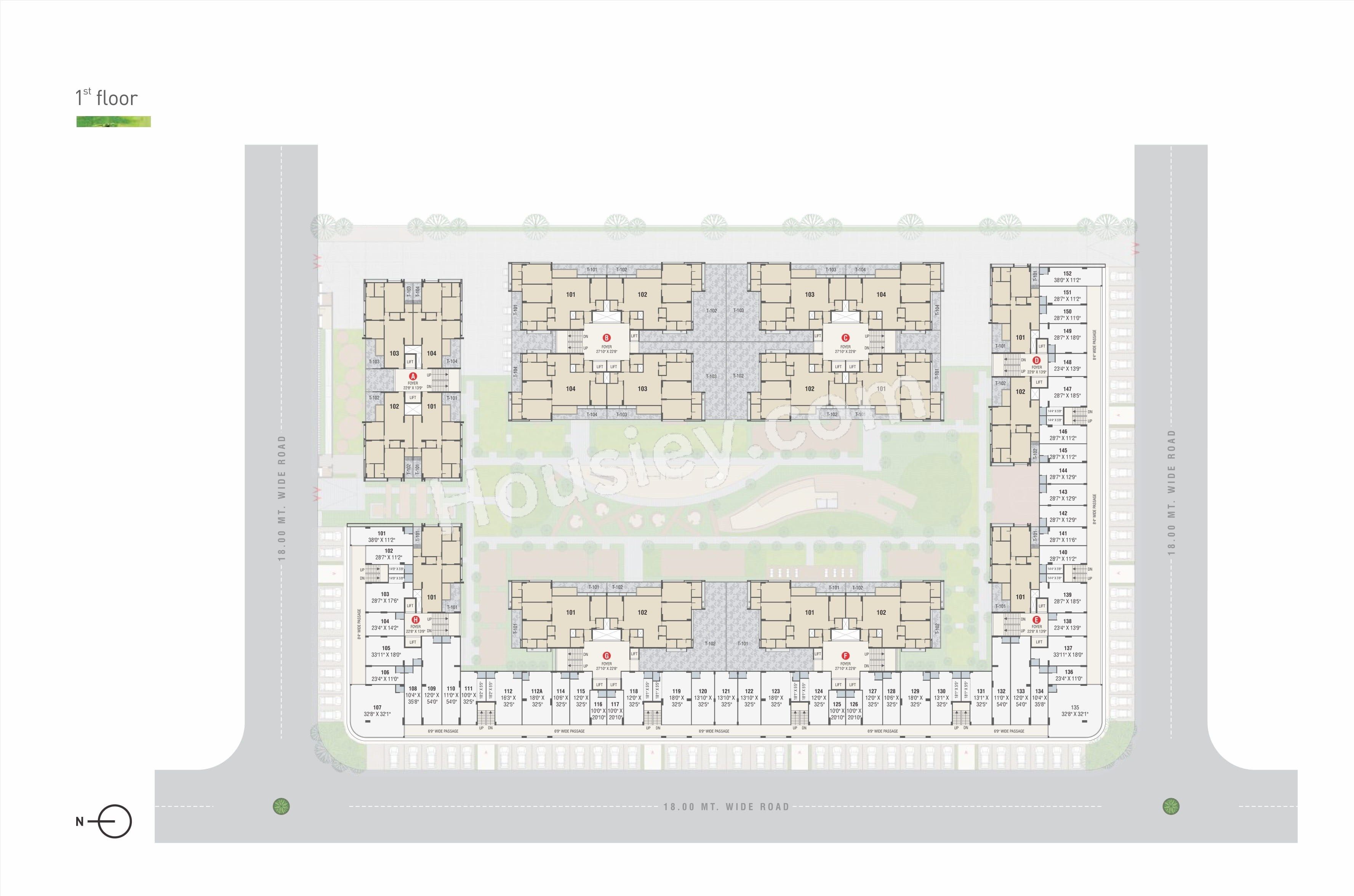 Kavisha The Canvas Floor plan 1