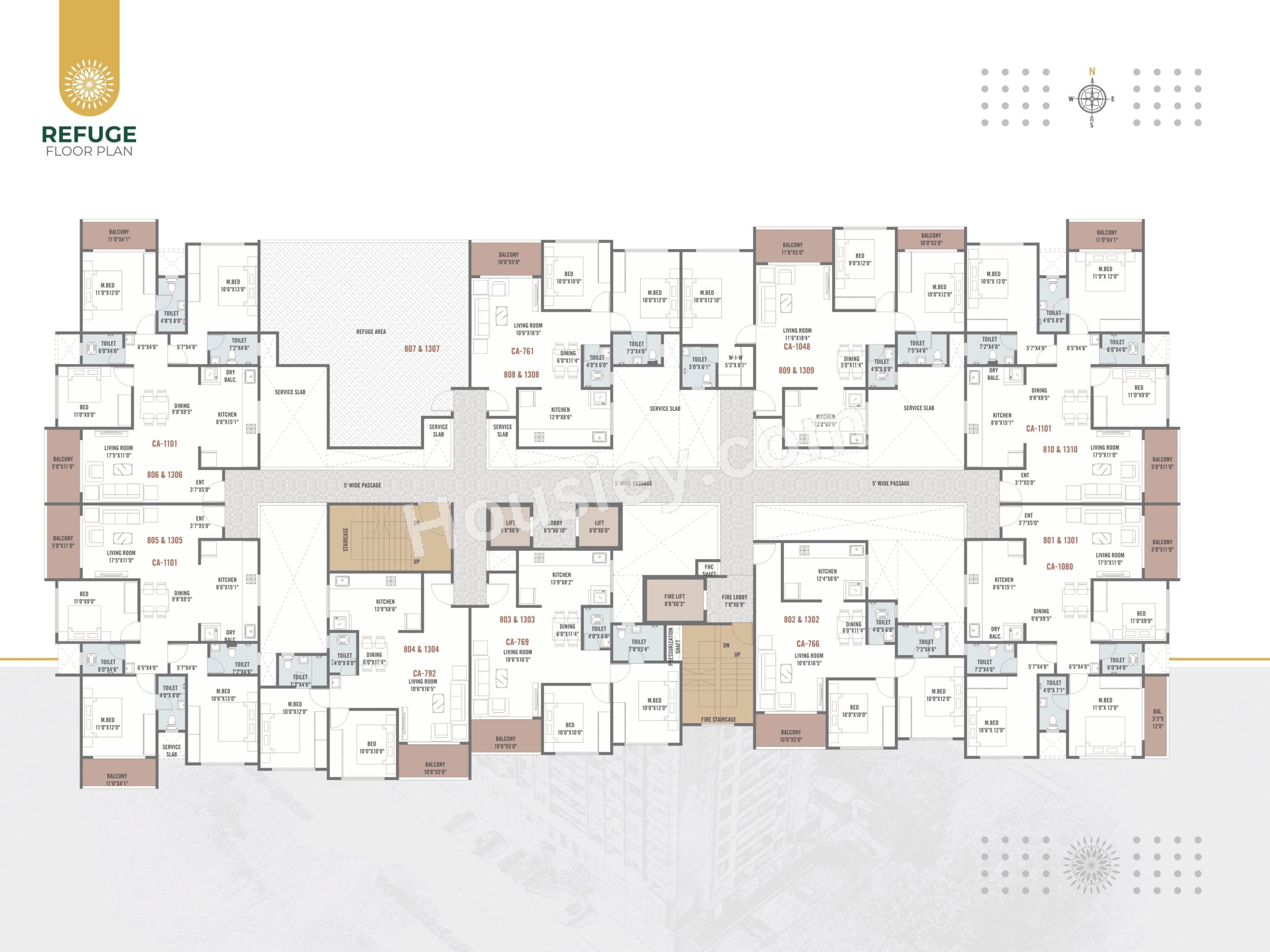 Keshav Tathastu Floor plan 5