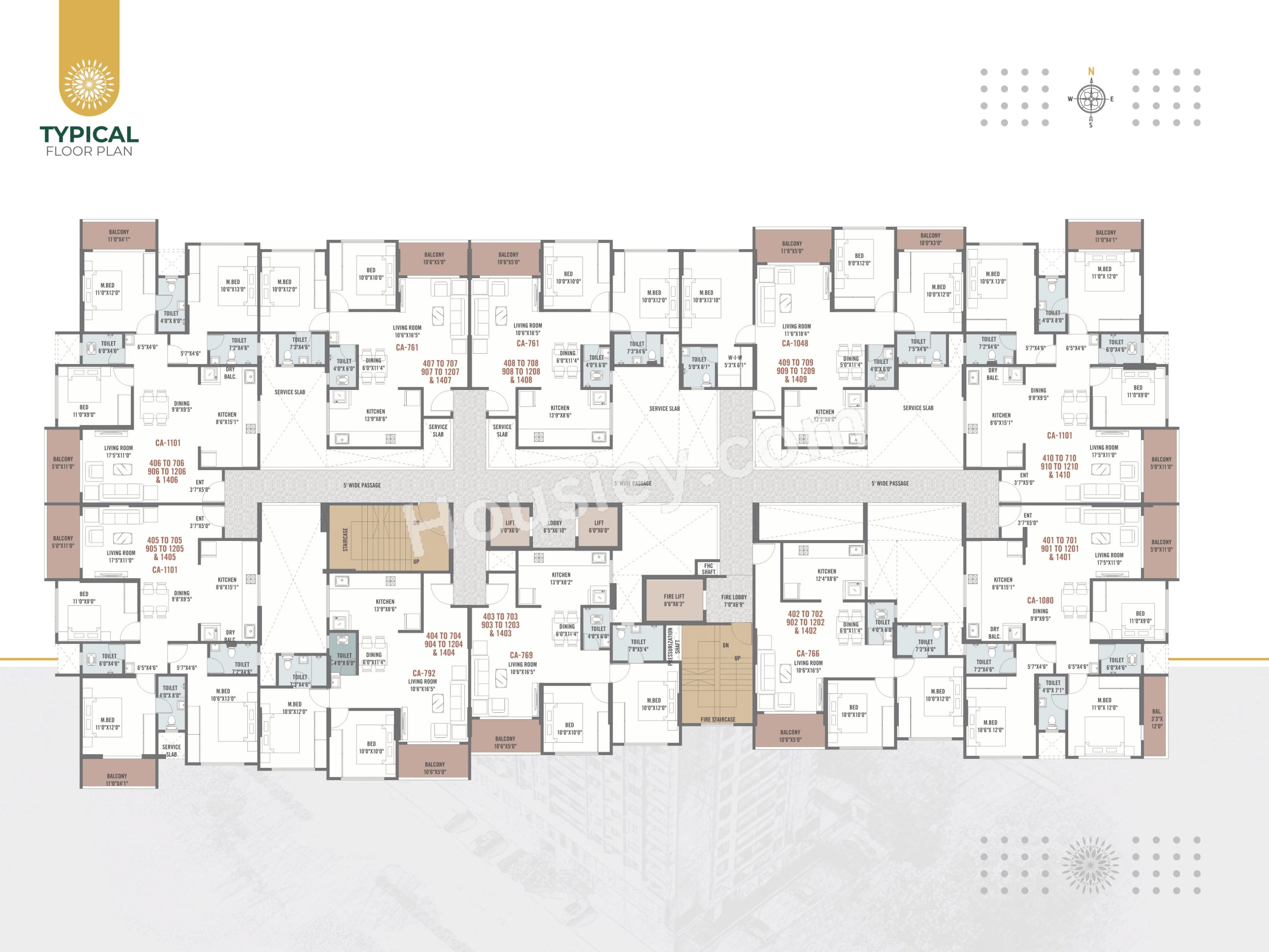 Keshav Tathastu Floor plan 6