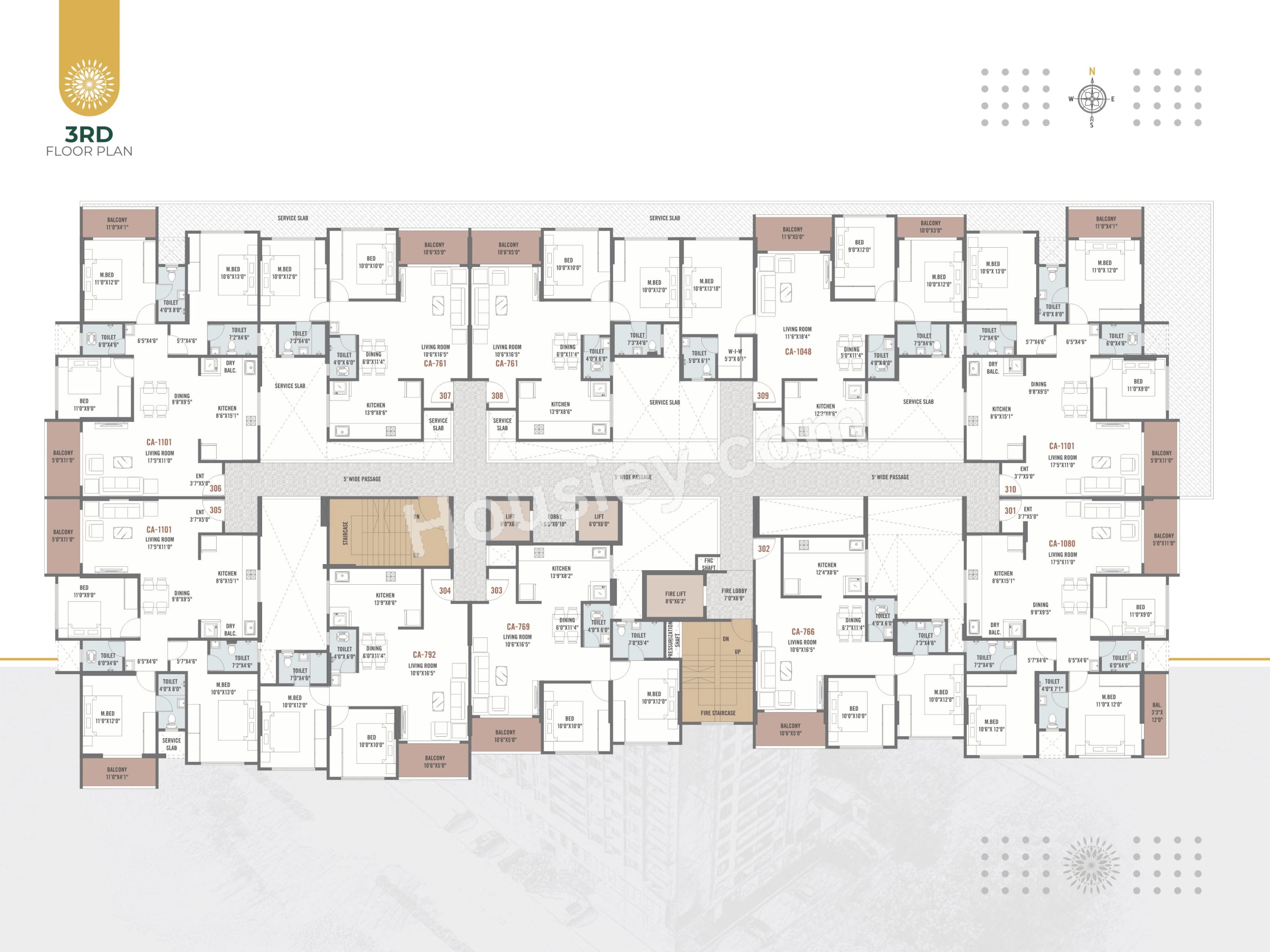 Keshav Tathastu Floor plan 8