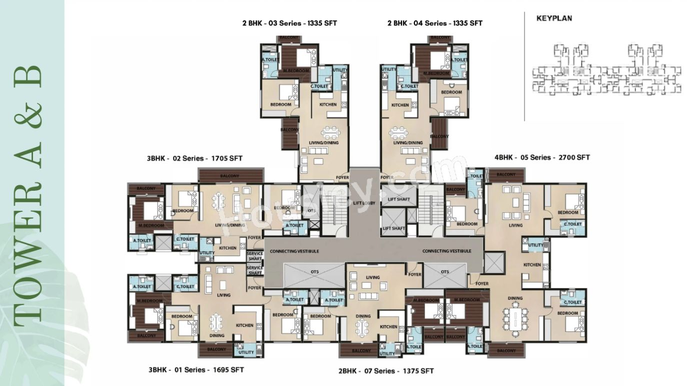 Keya Spring Floor plan 1