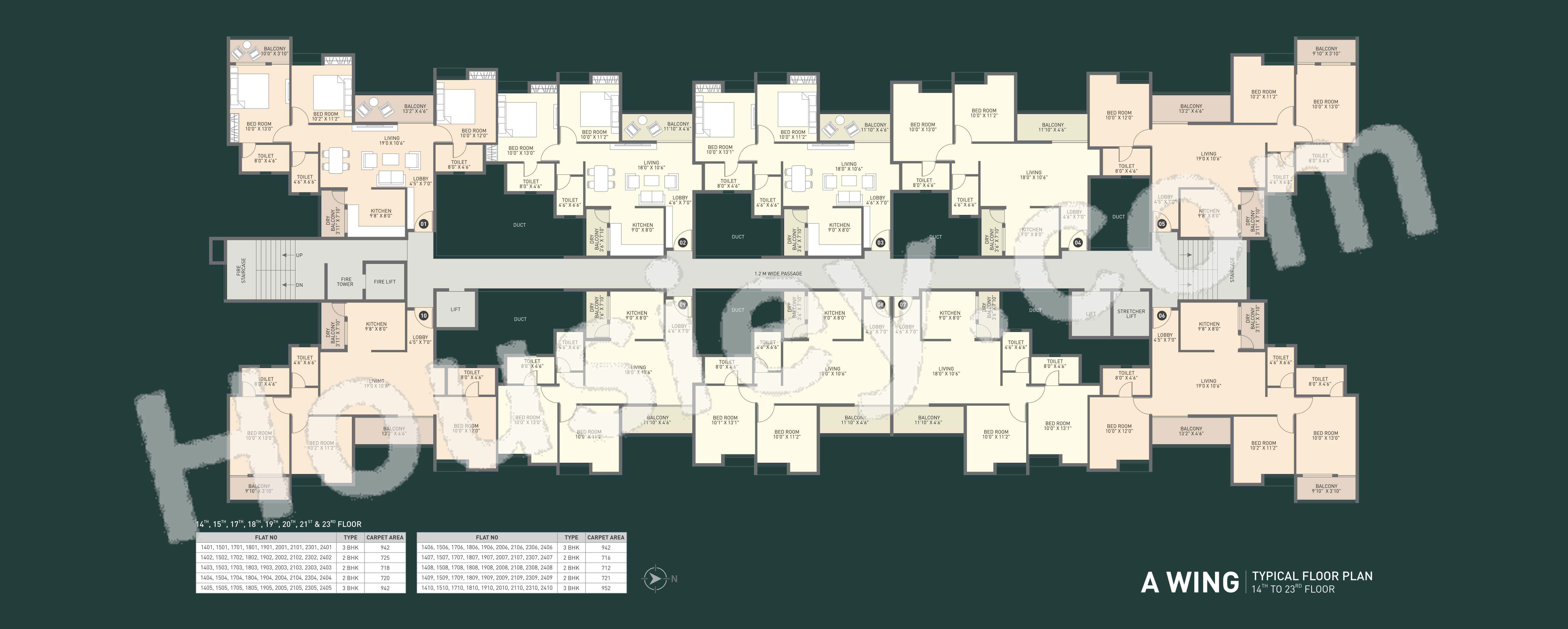 Kiran Swastik Floor plan 3