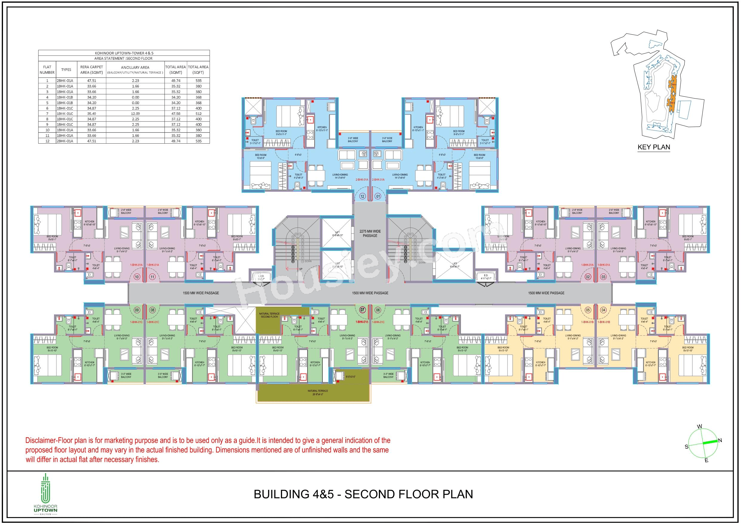 Kohinoor Uptown Floor plan 3