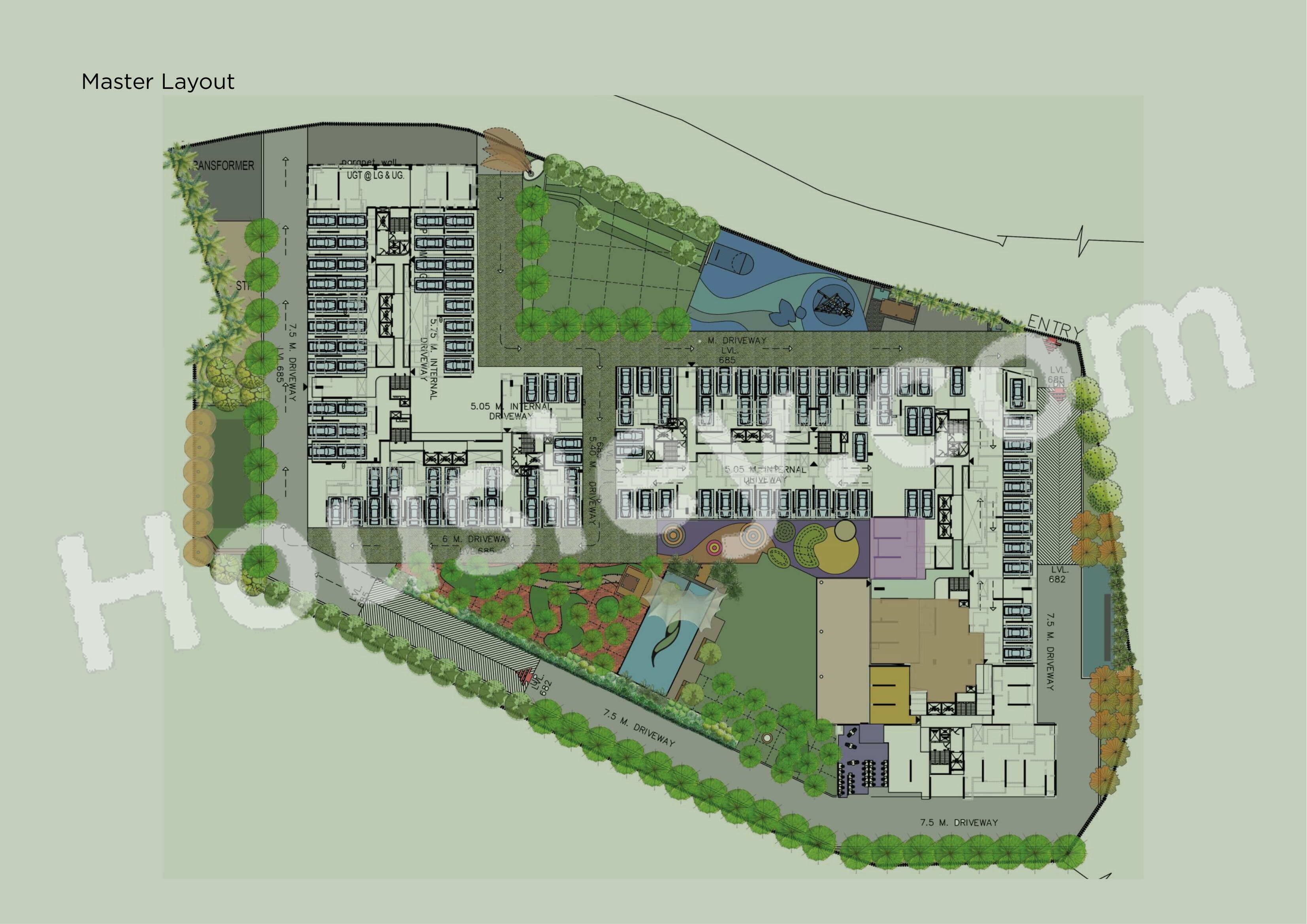 Kohinoor Woodshire Master Plan
