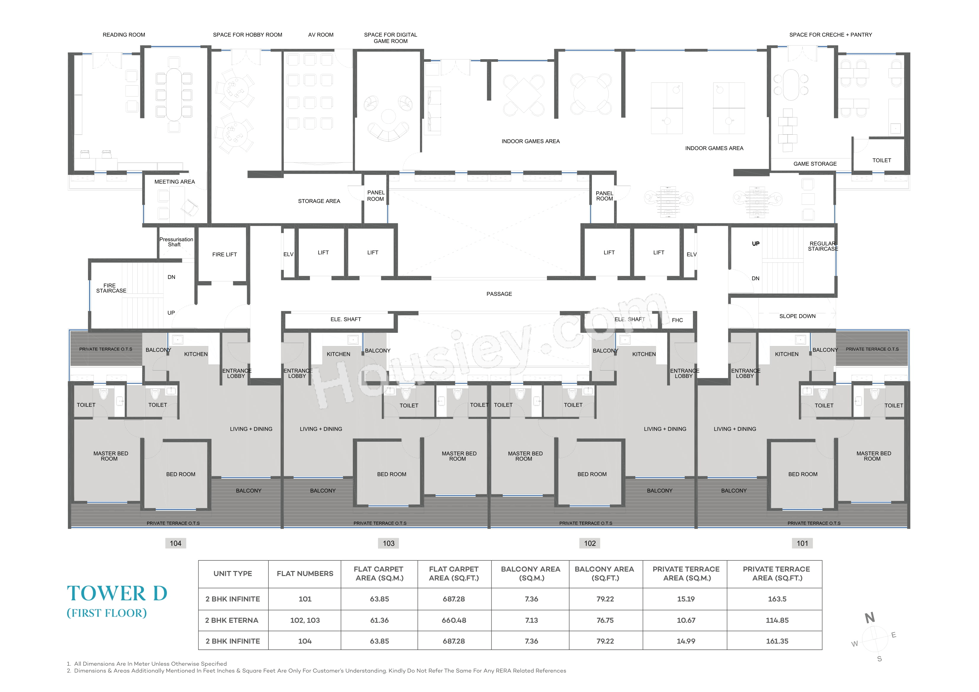 Kolte Patil Bond Floor plan 1