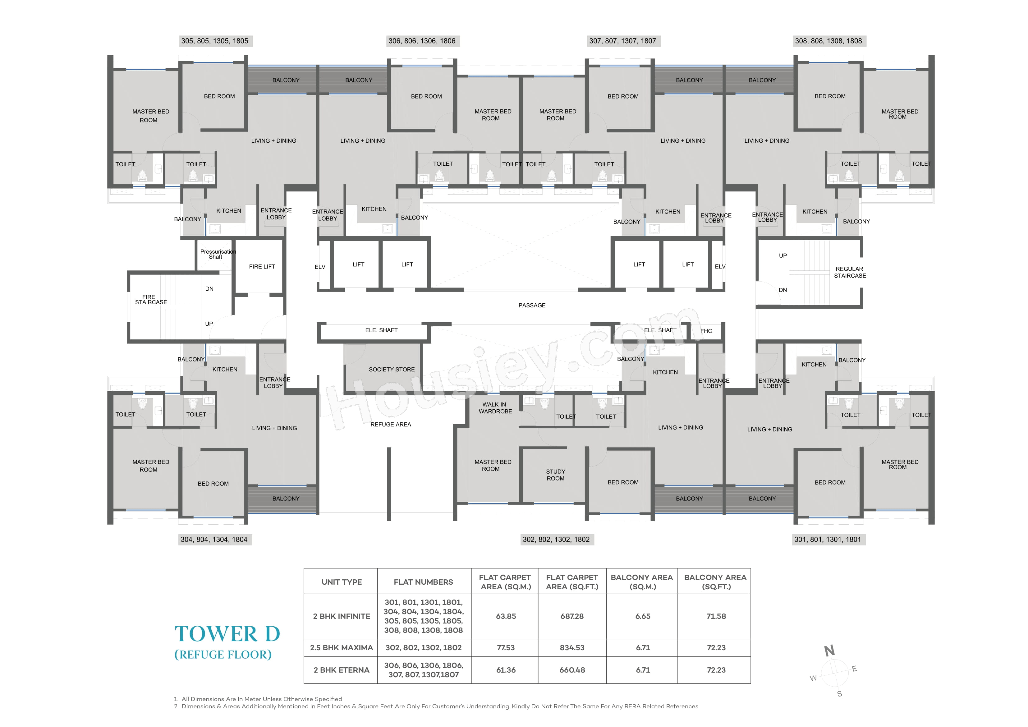Kolte Patil Bond Floor plan 2