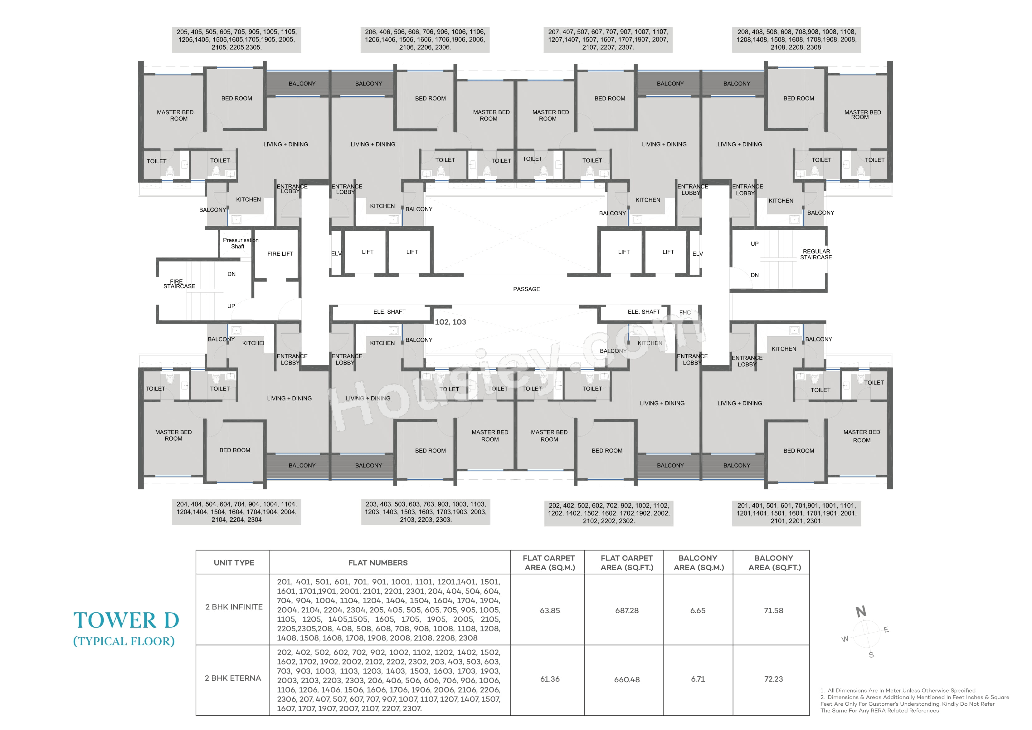Kolte Patil Bond Floor plan 3