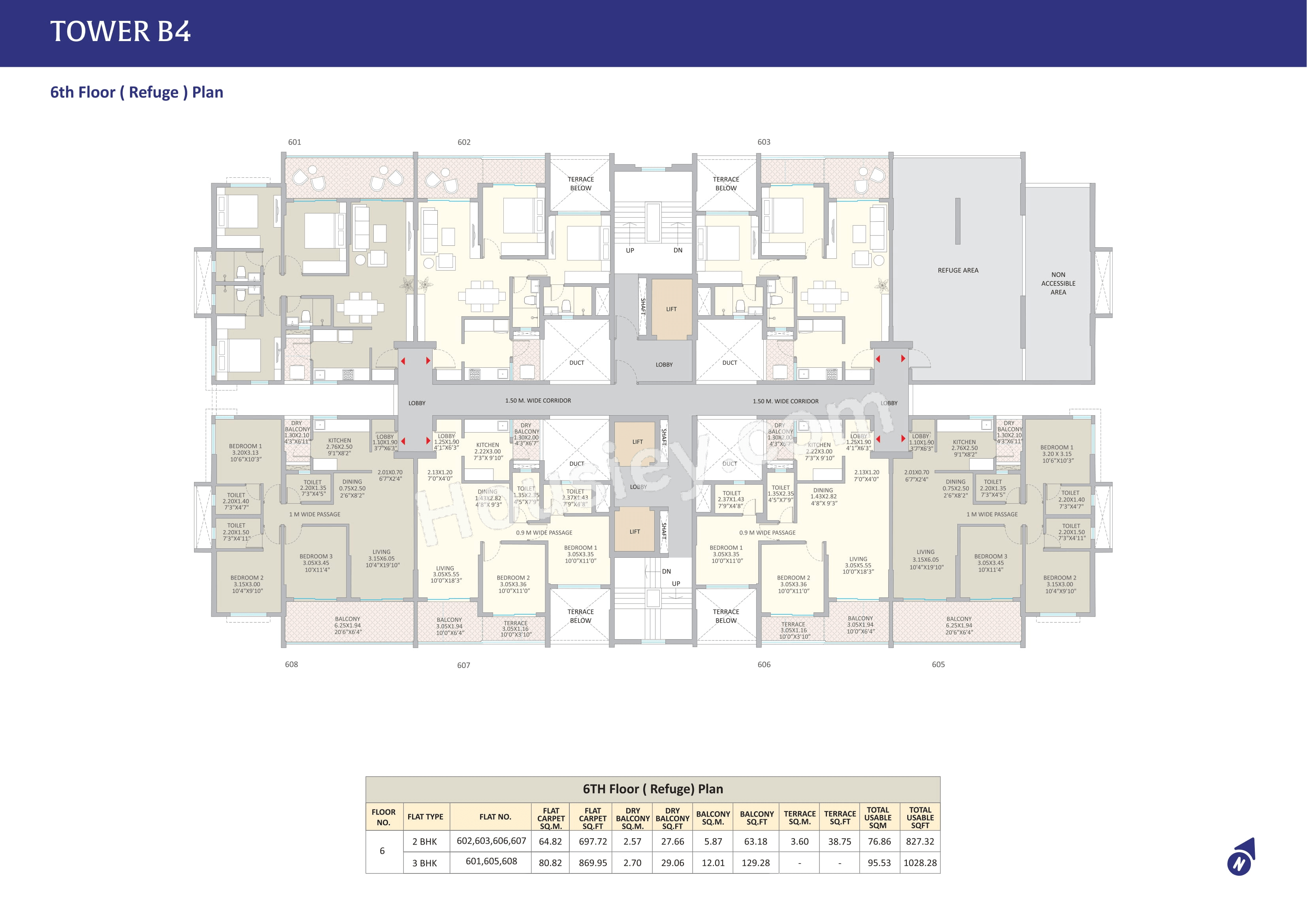 Kolte Patil Springshire Floor plan 4