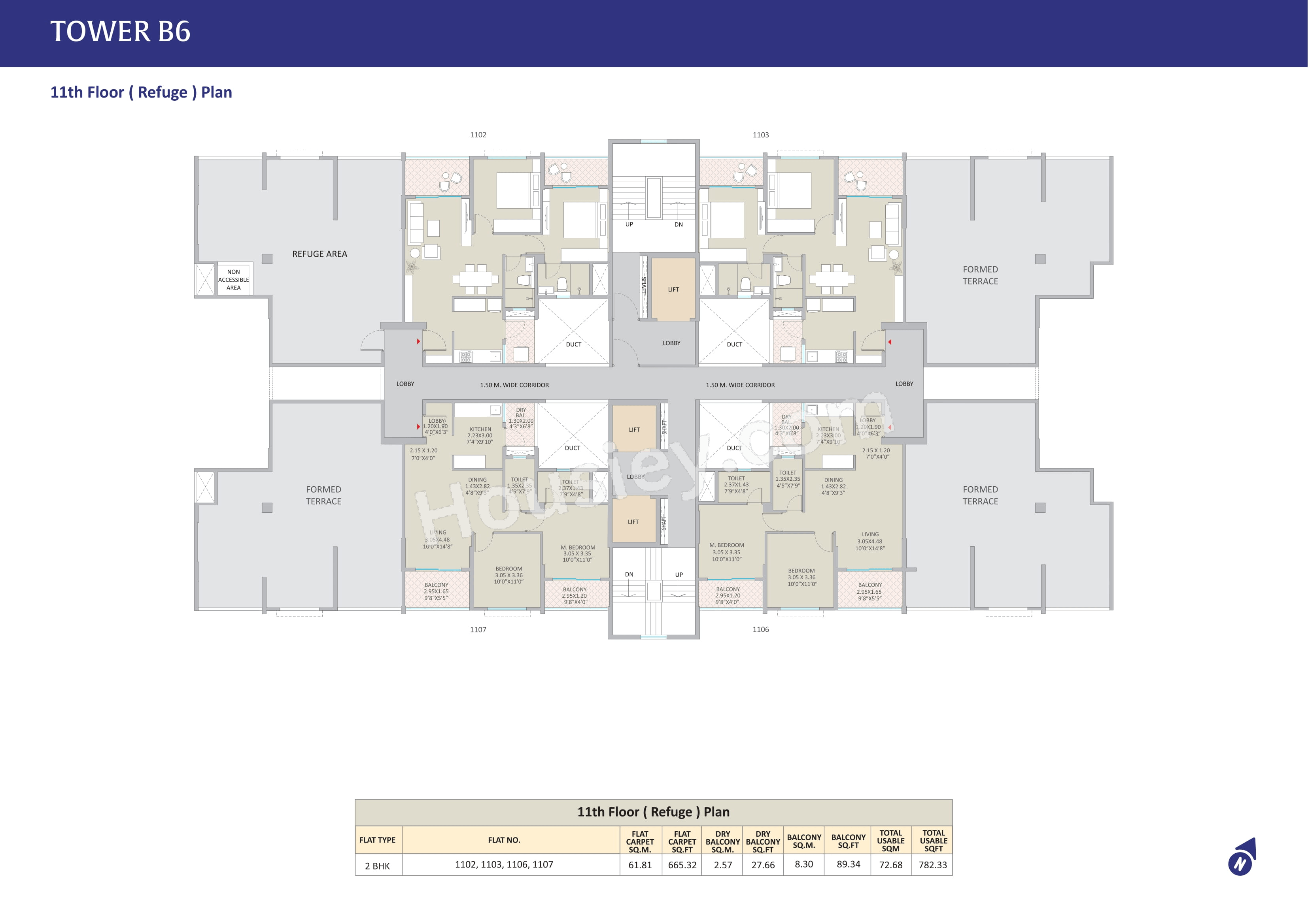 Kolte Patil Springshire Floor plan 7
