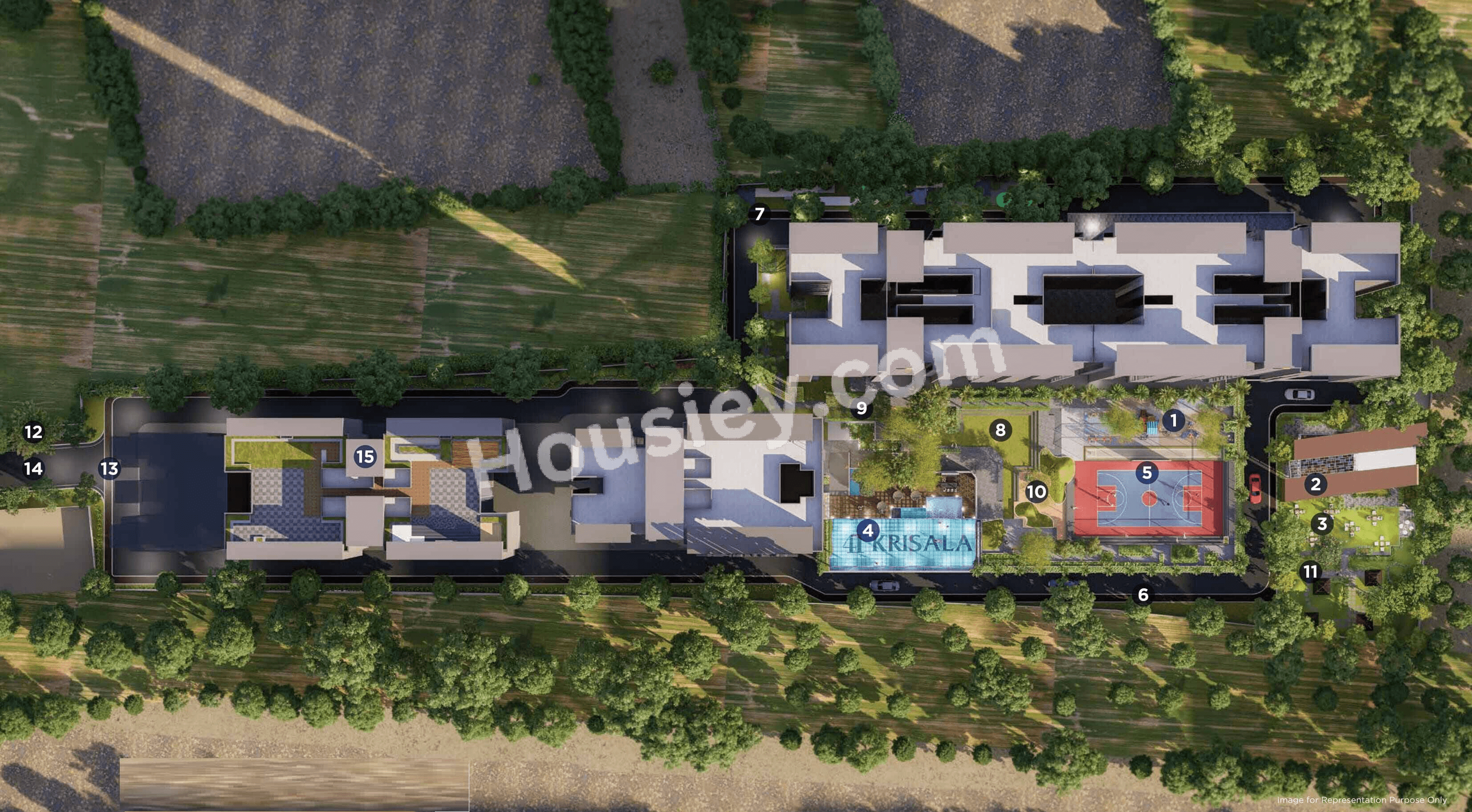 Krisala Luxovert Master Plan