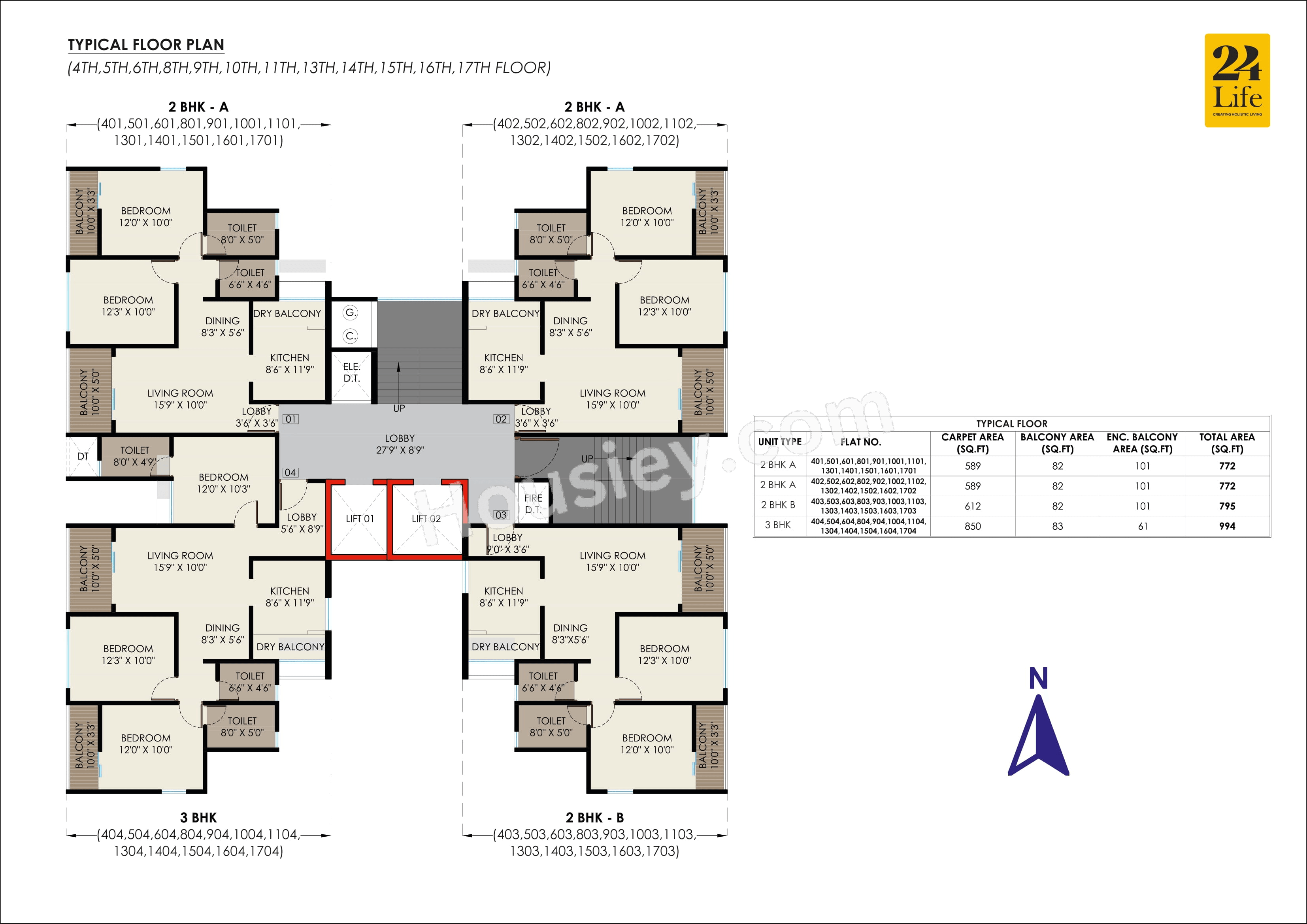 Kshitej 24Life Altaa Master Plan