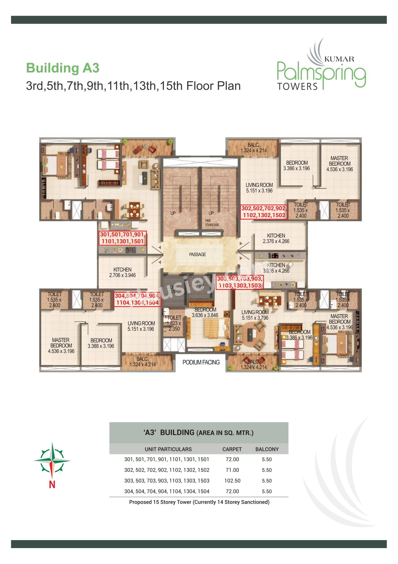 Kumar Palmspring Floor plan 9