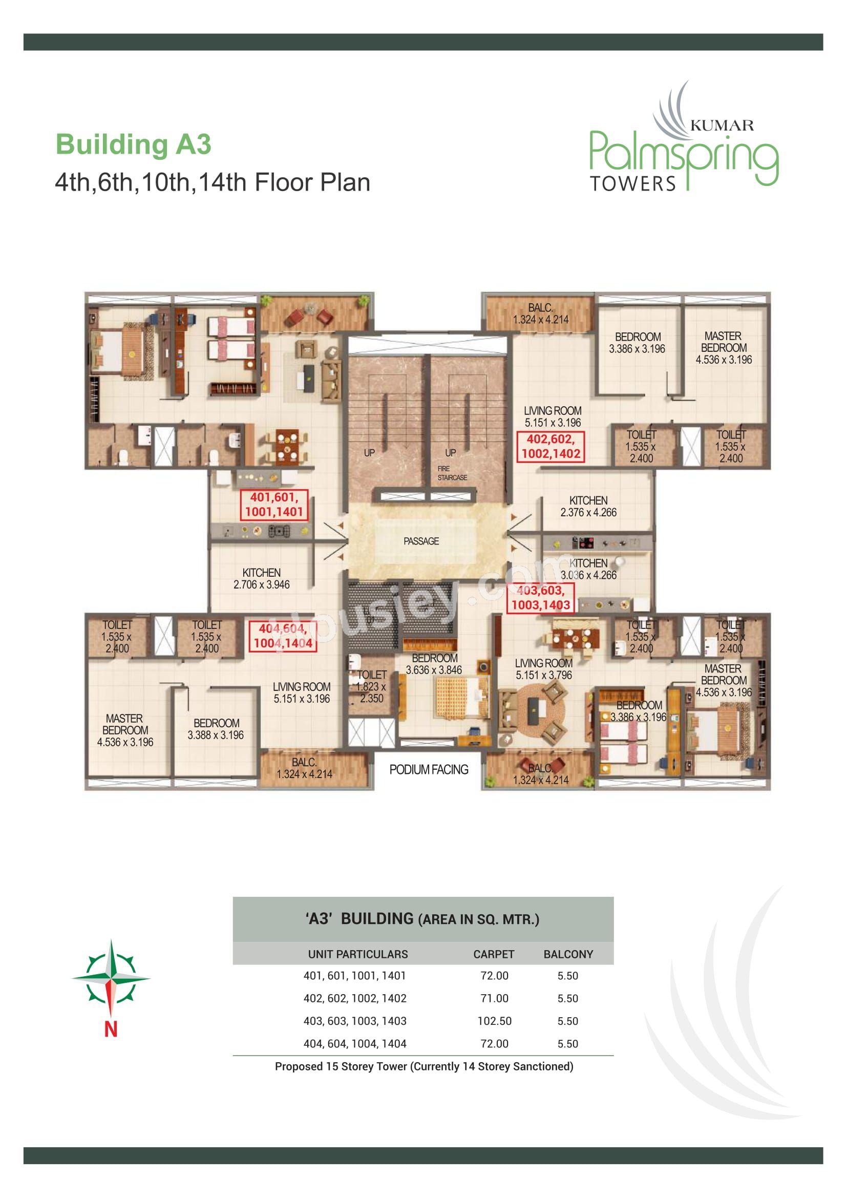Kumar Palmspring Floor plan 10