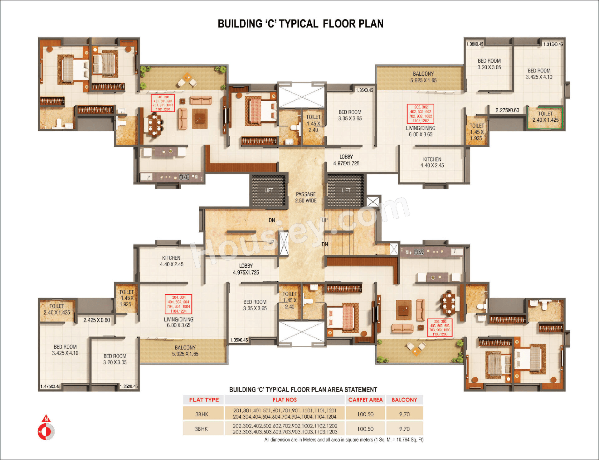 Kumar Pratham Floor plan 4