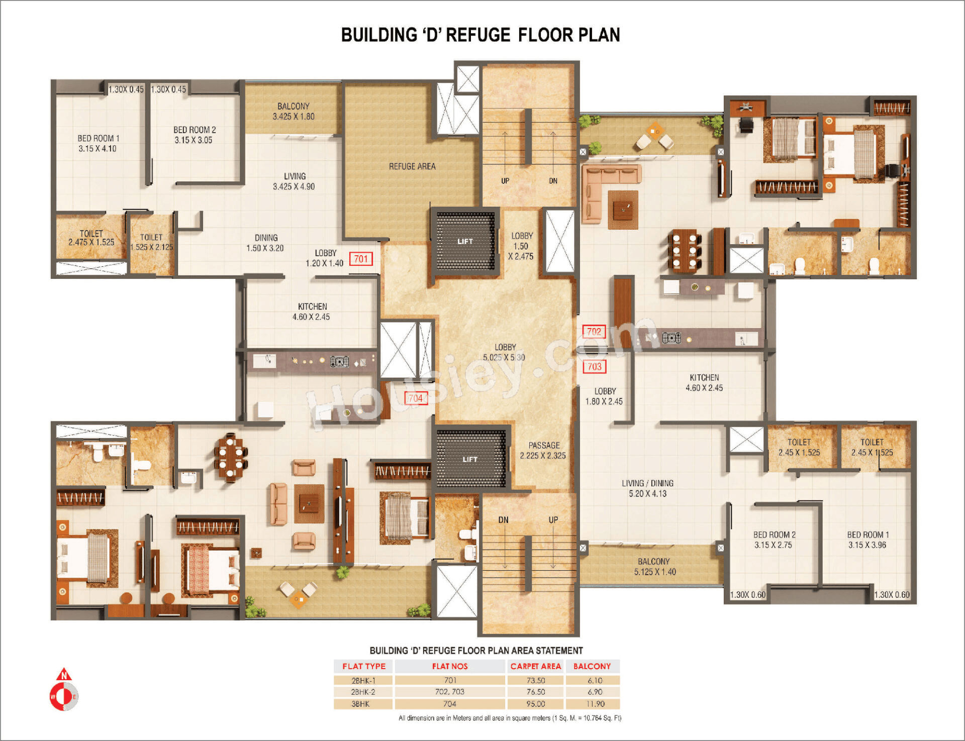 Kumar Pratham Floor plan 5