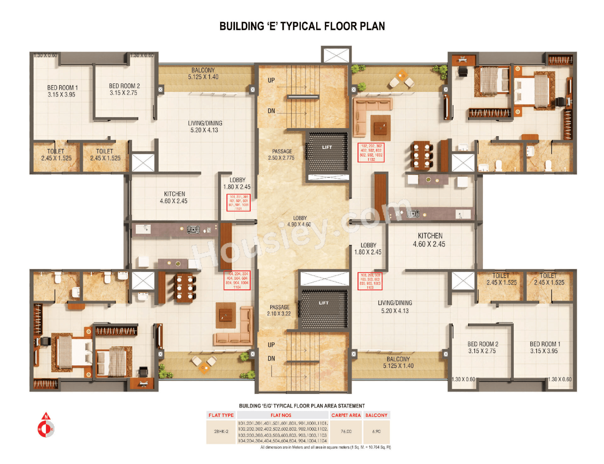 Kumar Pratham Floor plan 6