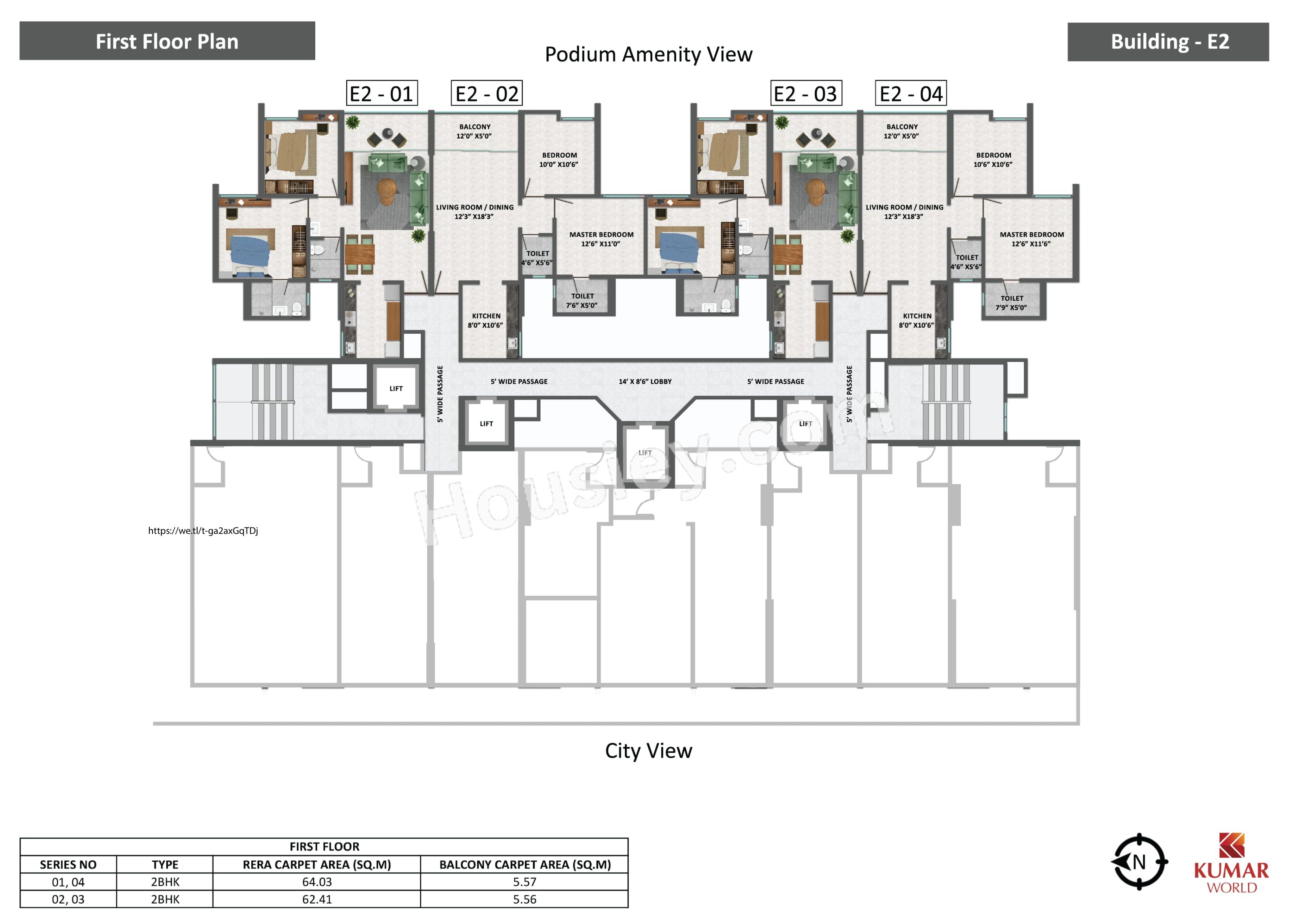 Kumar Primeview Floor plan 5