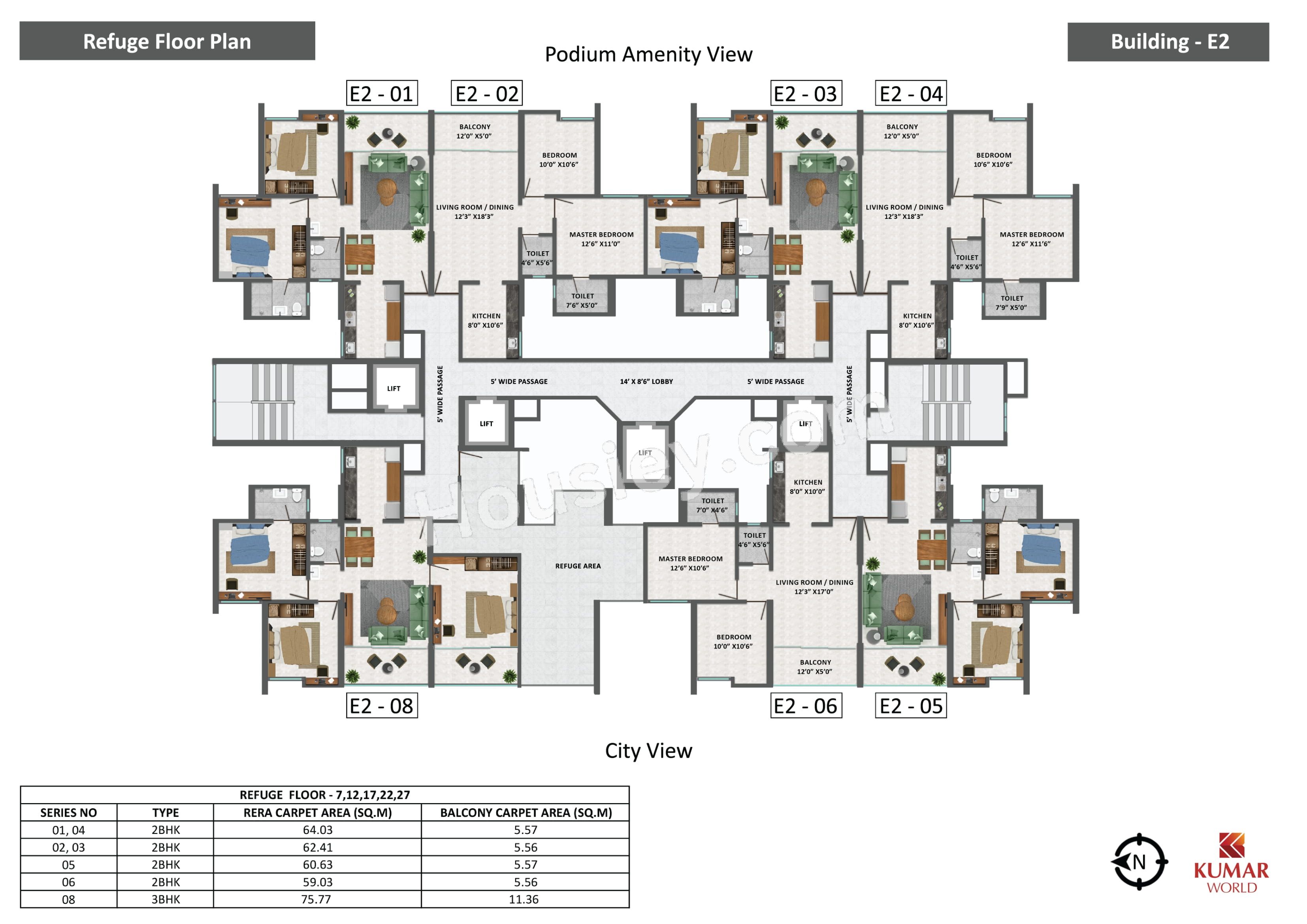 Kumar Primeview Floor plan 7