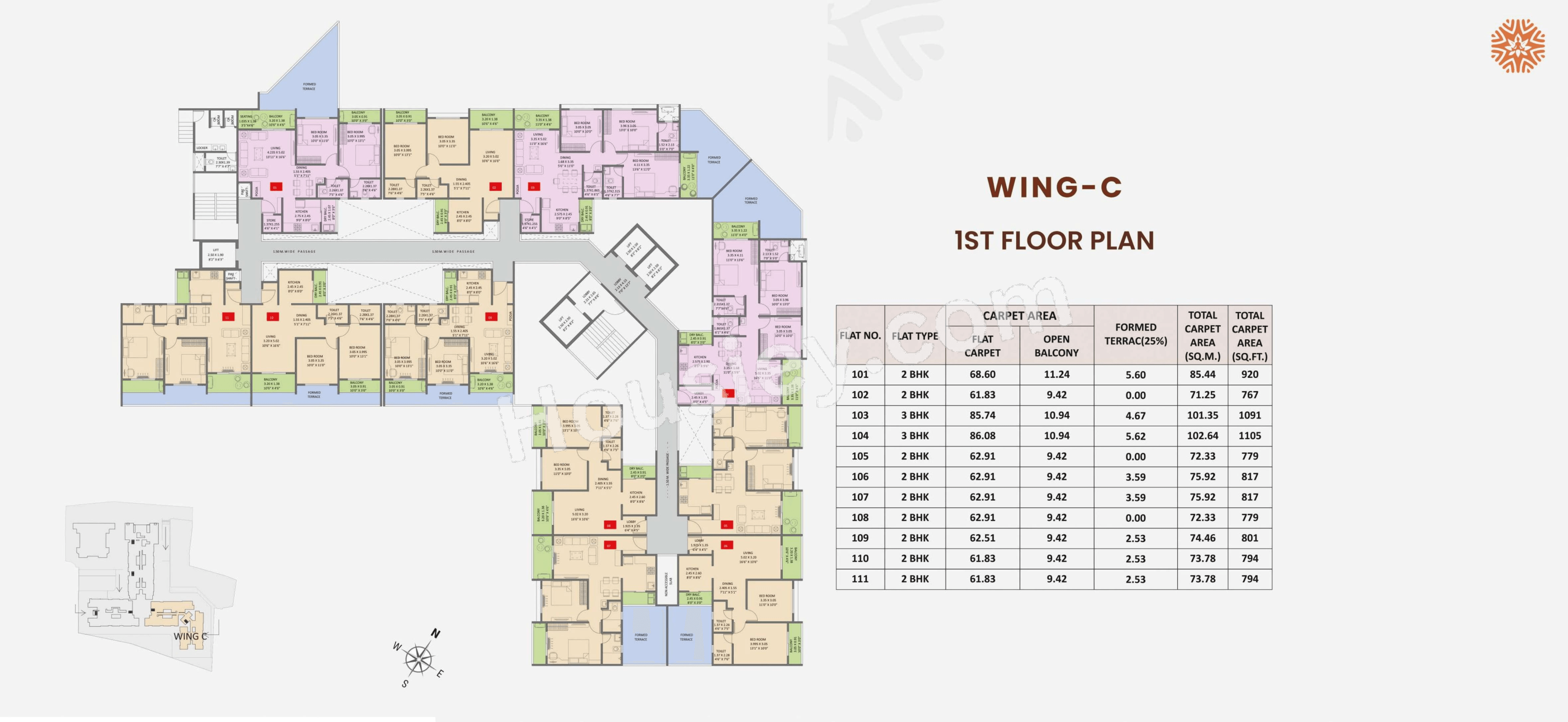 Legend Aaradhyam Floor plan 2