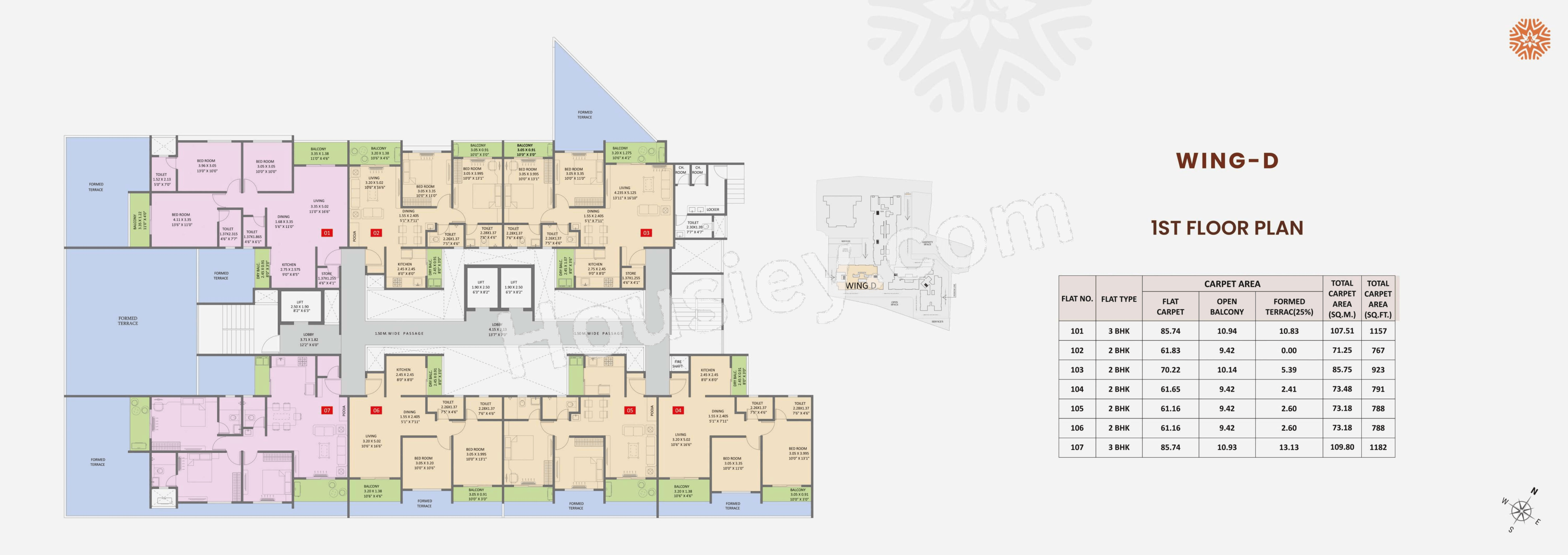 Legend Aaradhyam Floor plan 5