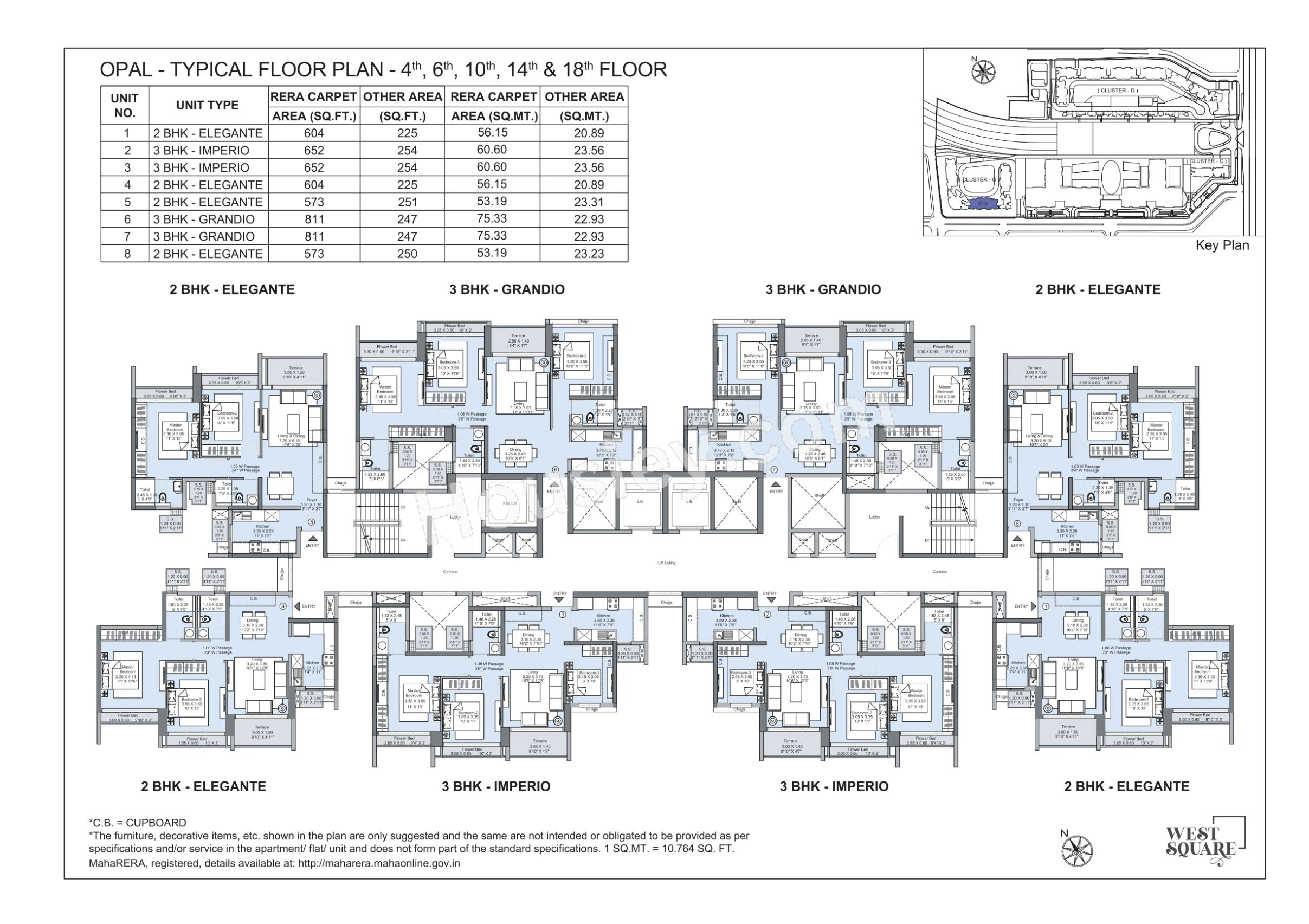 L&T West Square Floor plan 2