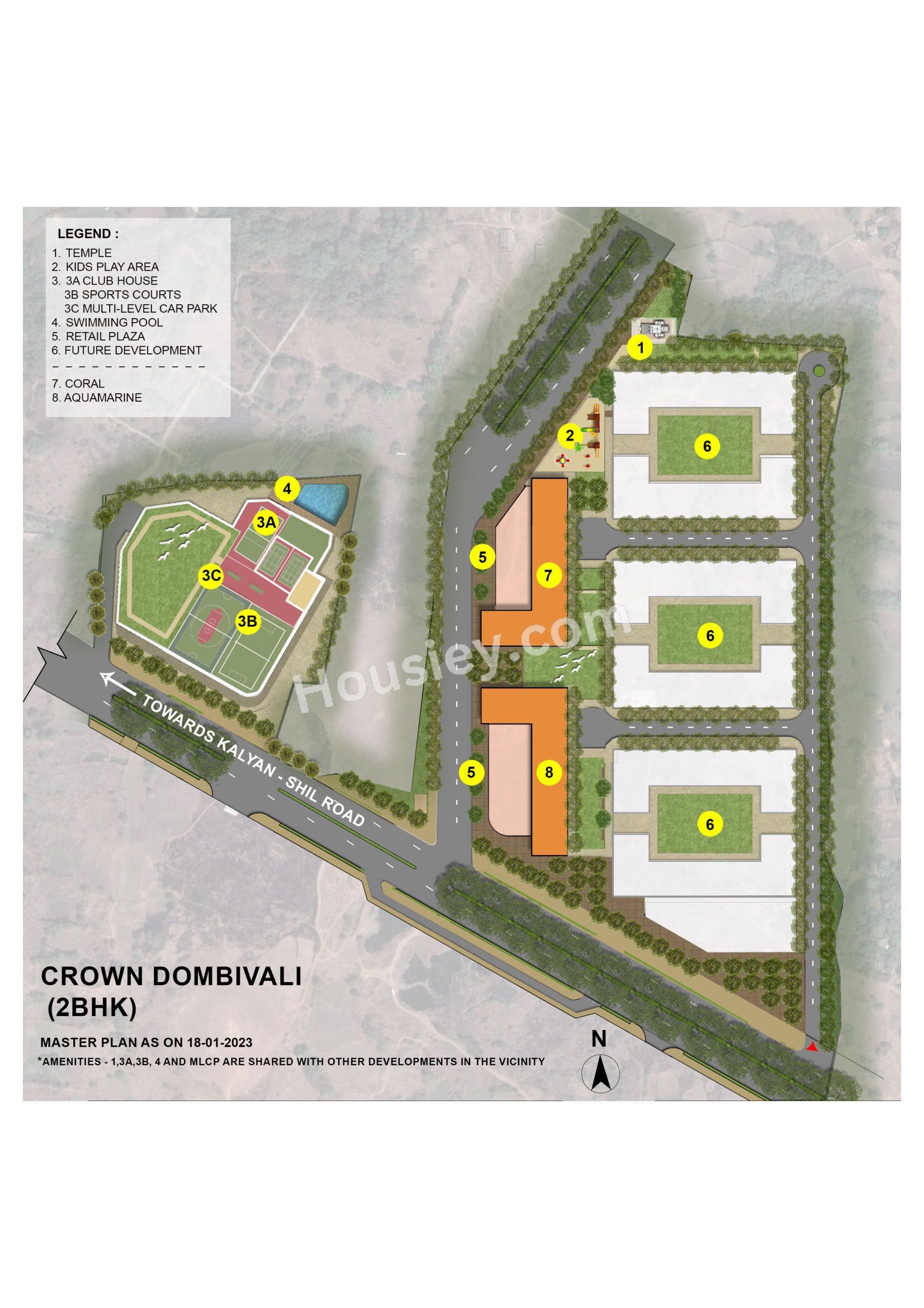 Lodha Crown Manpada Floor plan 2