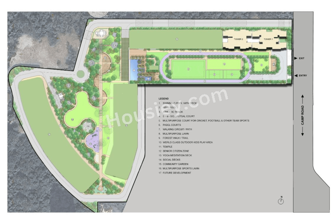 Lodha Elanor Kolshet Master Plan