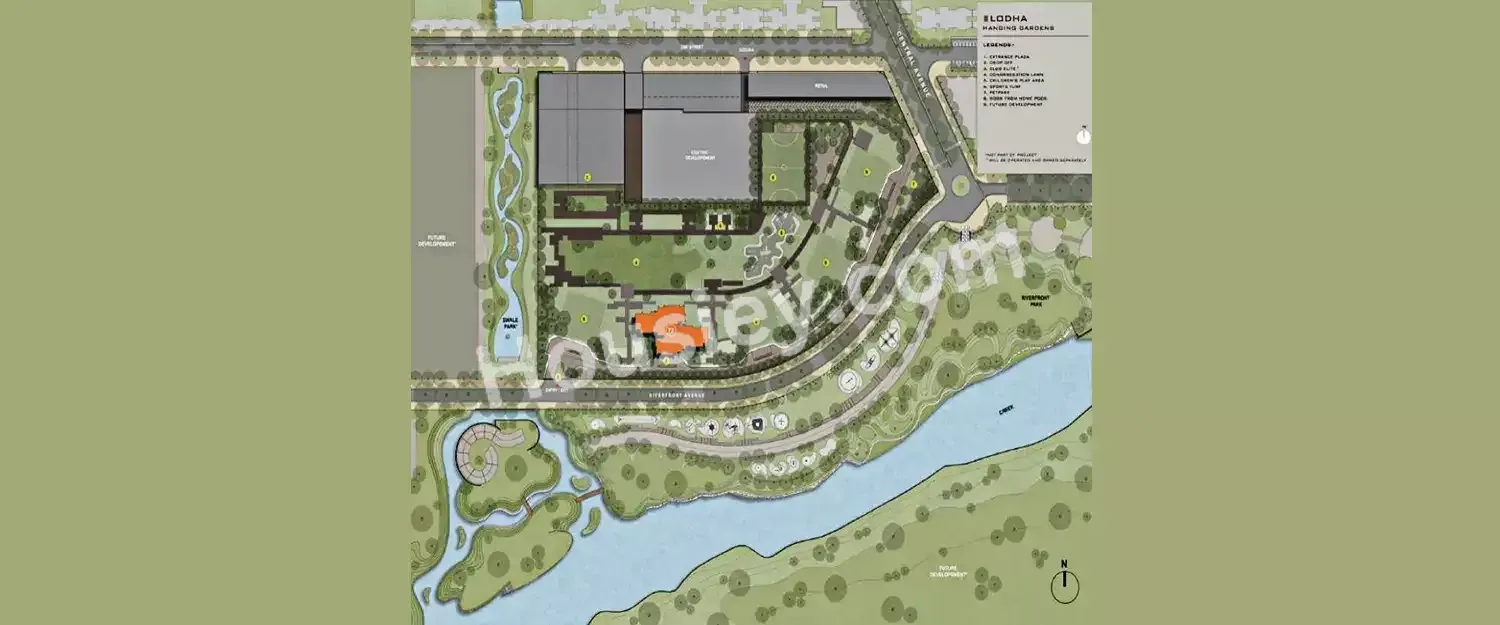 Lodha Hanging Garden Master Plan