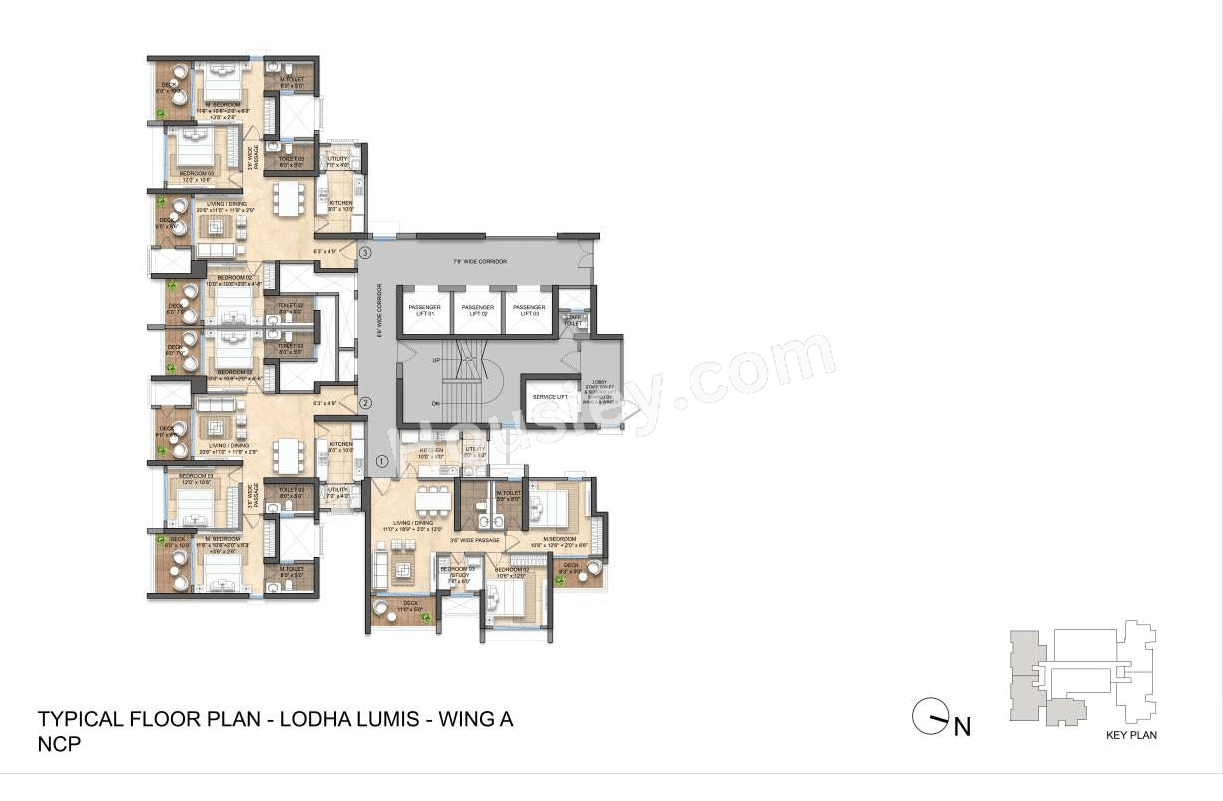 Lodha Lumis Floor plan 1