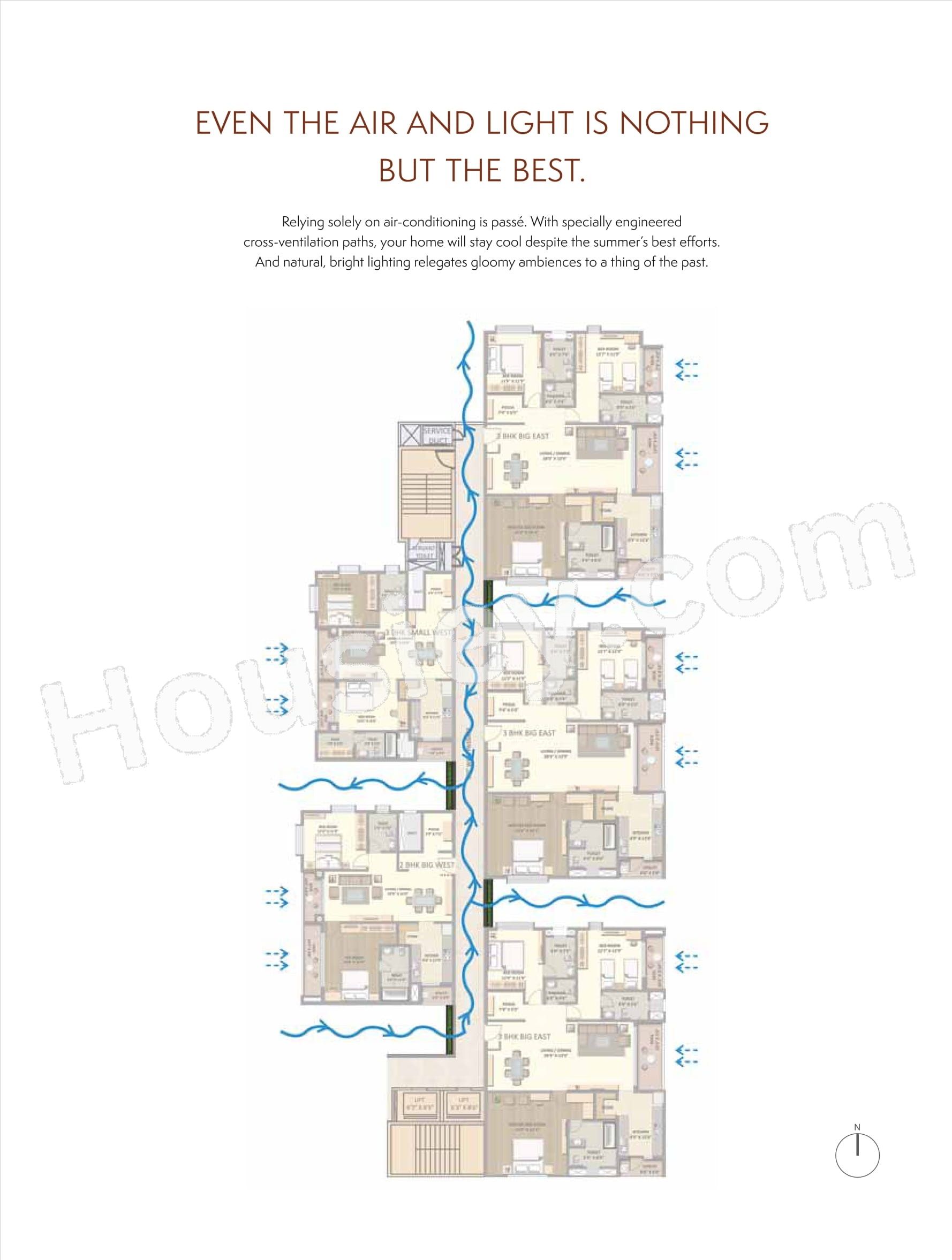 Lodha Meridian Floor Plan