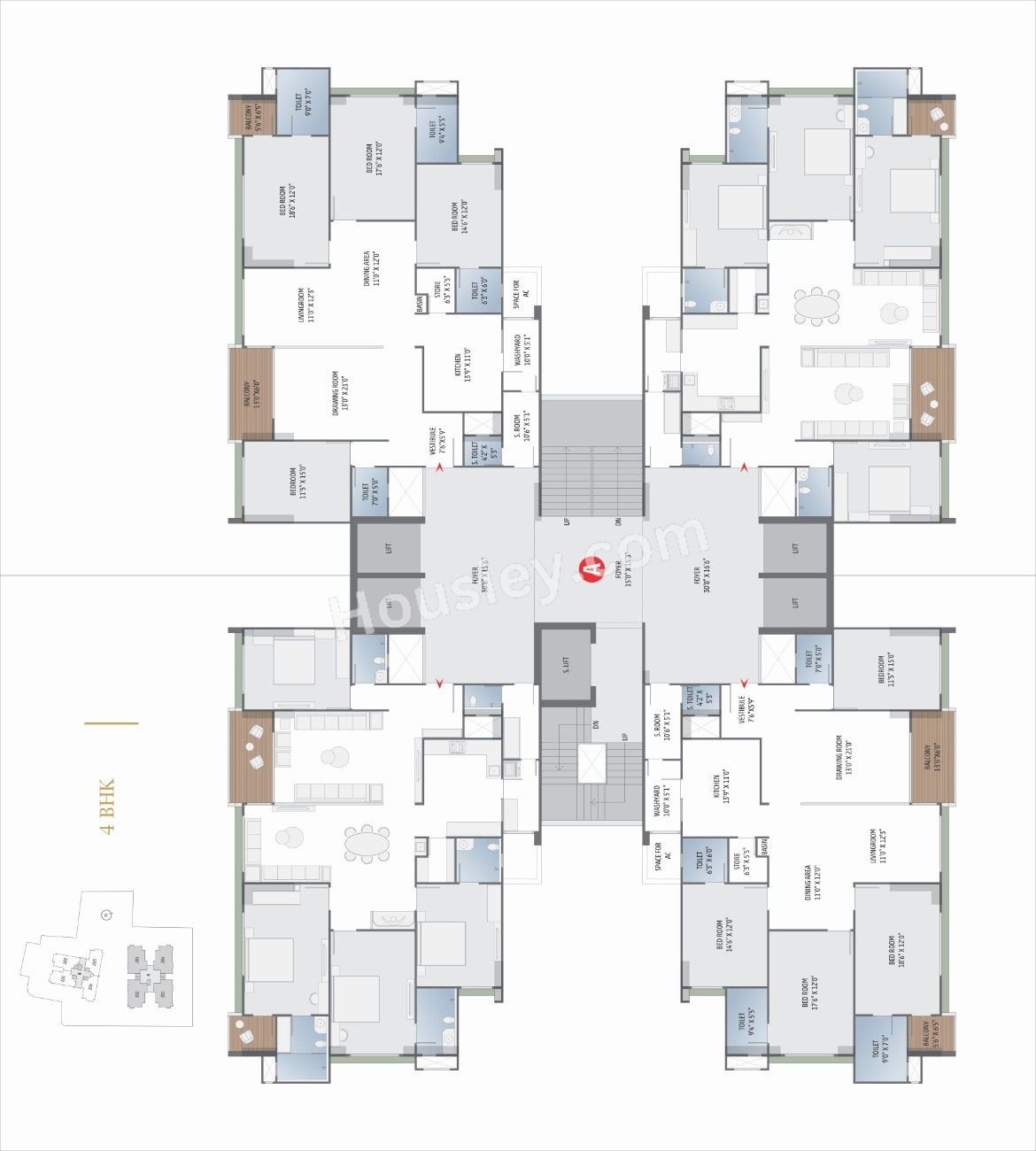 Madhav Oeuvre Iconic Floor plan 1