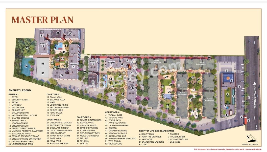 Mahindra Happinest Palghar 2 Master Plan
