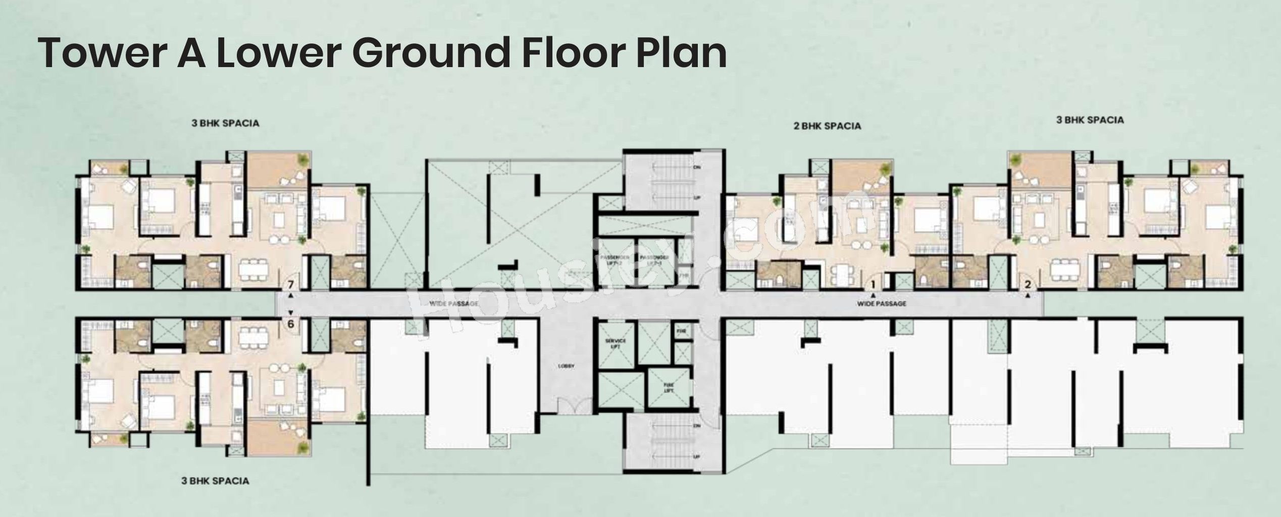 Mahindra Ivy Lush Floor plan 2
