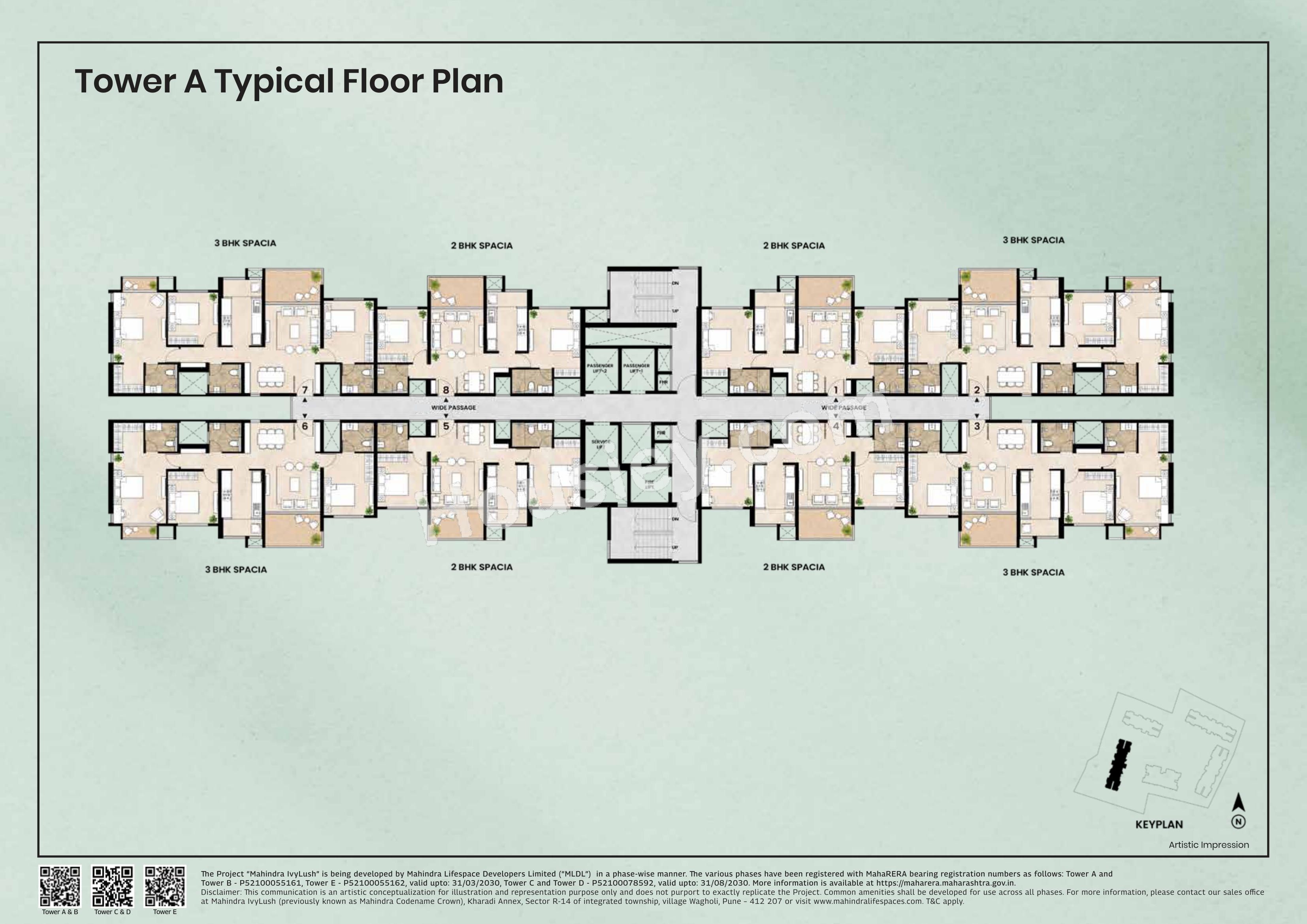Mahindra Ivy Lush Floor plan 4